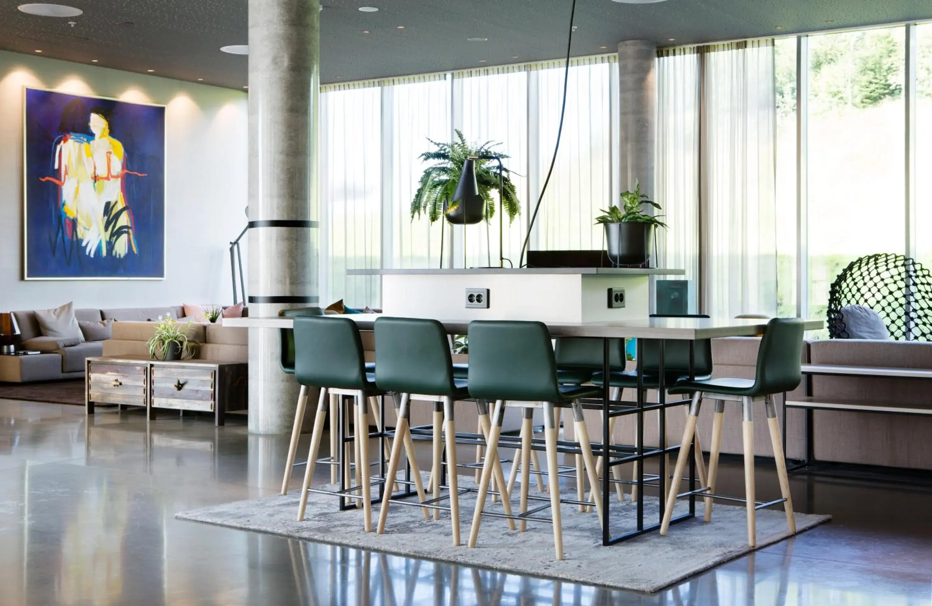 Lobby or reception in Comfort Hotel Bergen Airport Lobby or reception in Comfort Hotel Bergen Airport