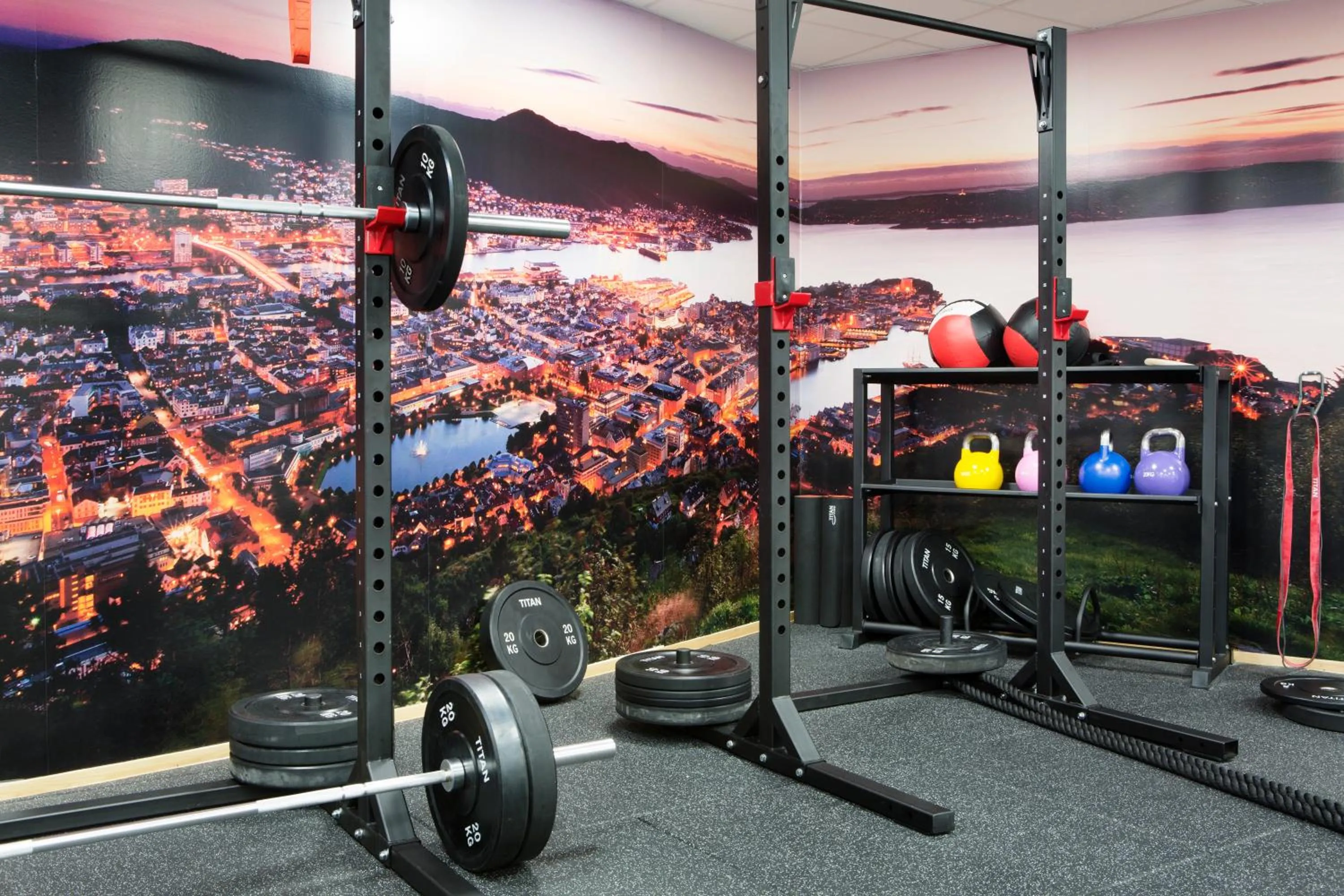 Fitness centre/facilities in Comfort Hotel Bergen Airport