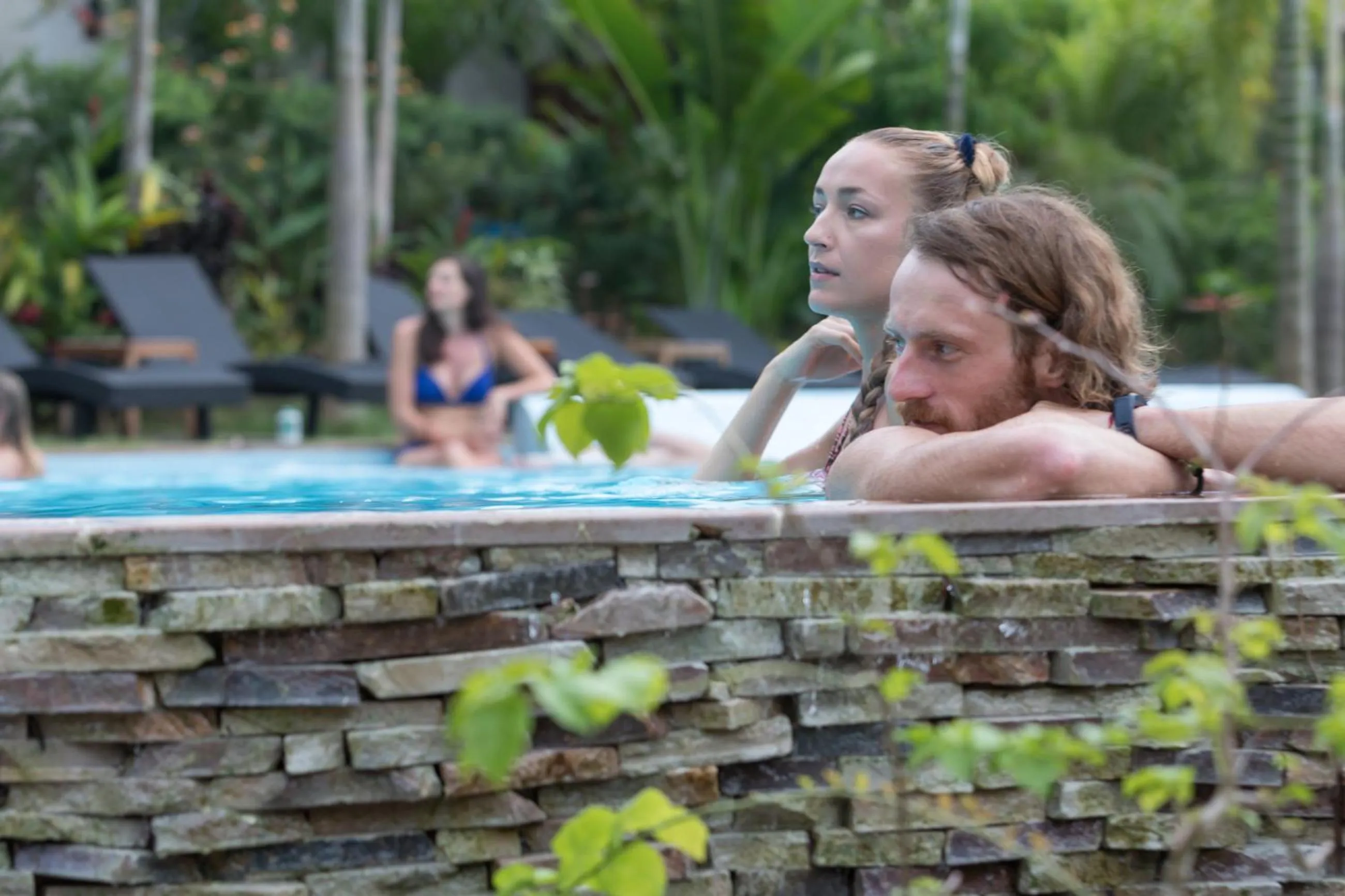 Swimming pool in Le Forest Resort