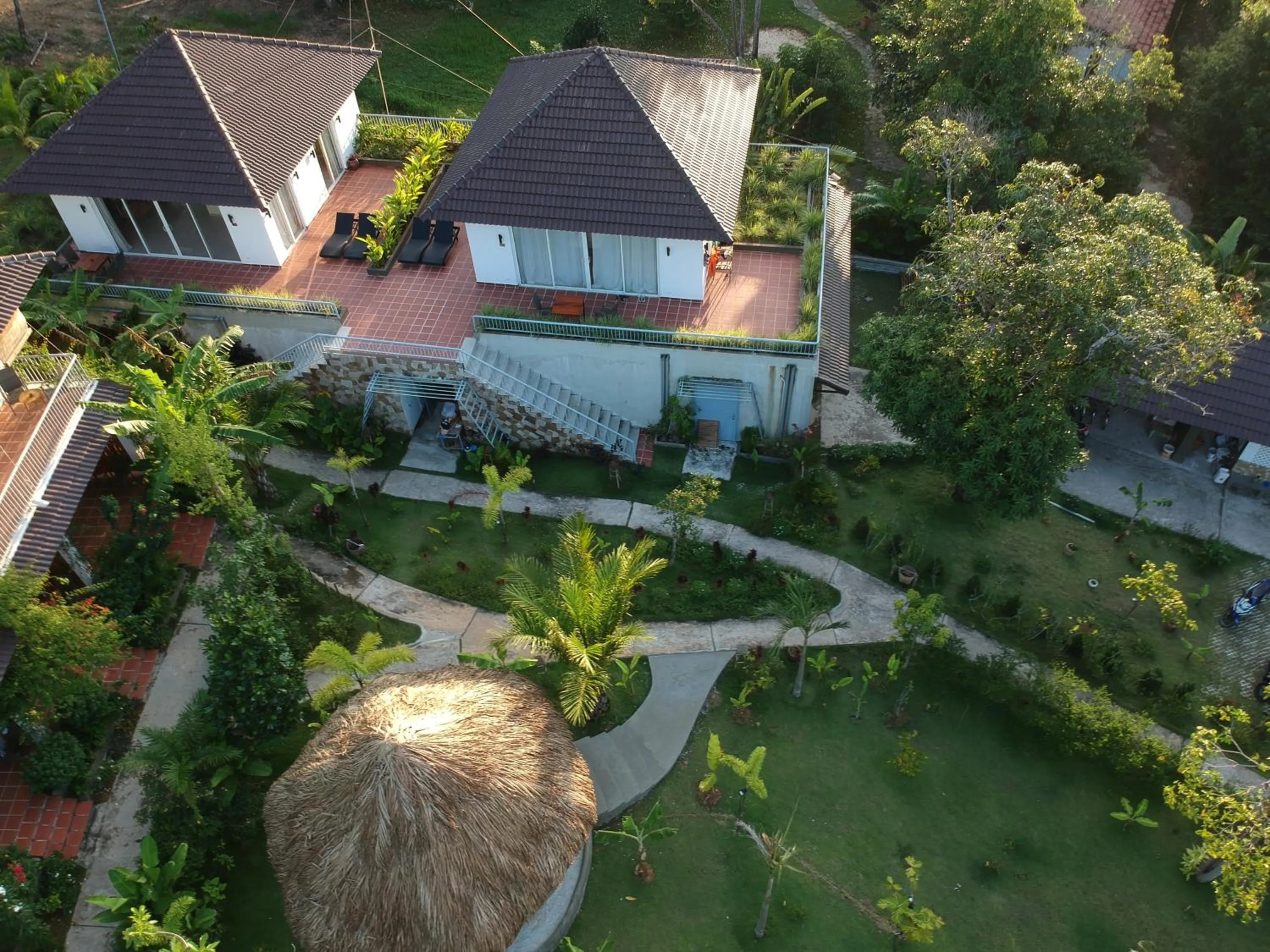Garden in Le Forest Resort