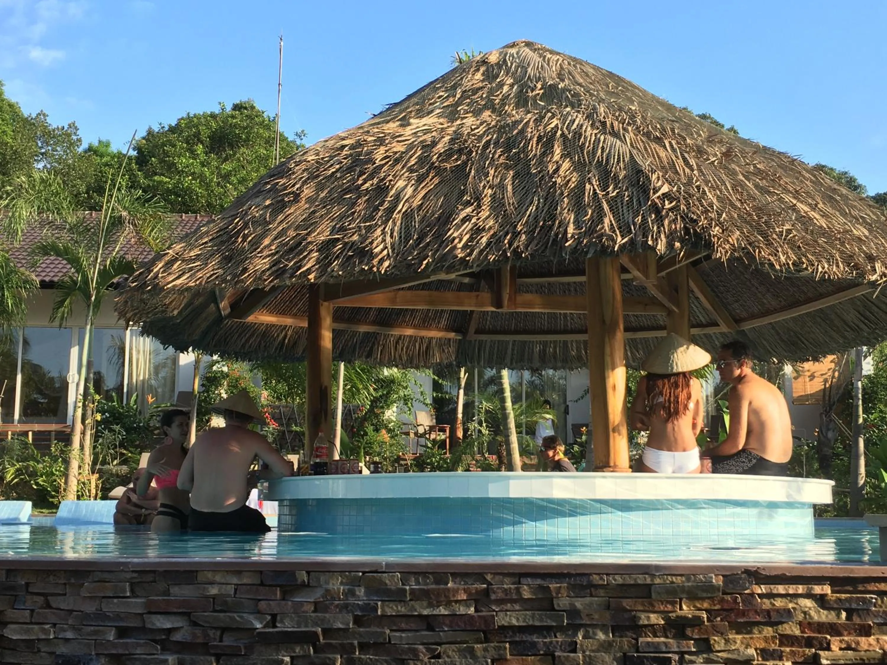 Swimming pool in Le Forest Resort