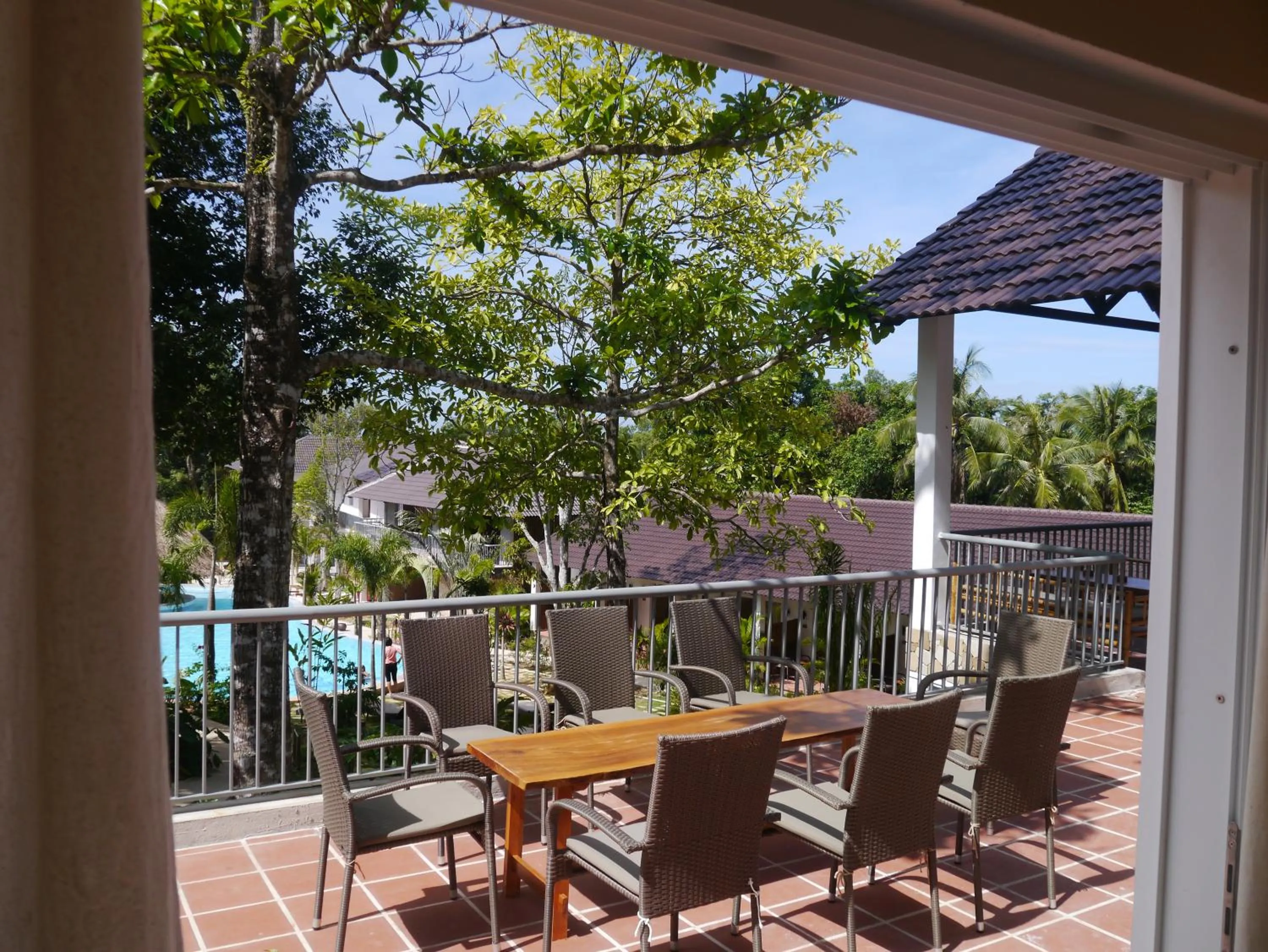 Balcony/Terrace in Le Forest Resort
