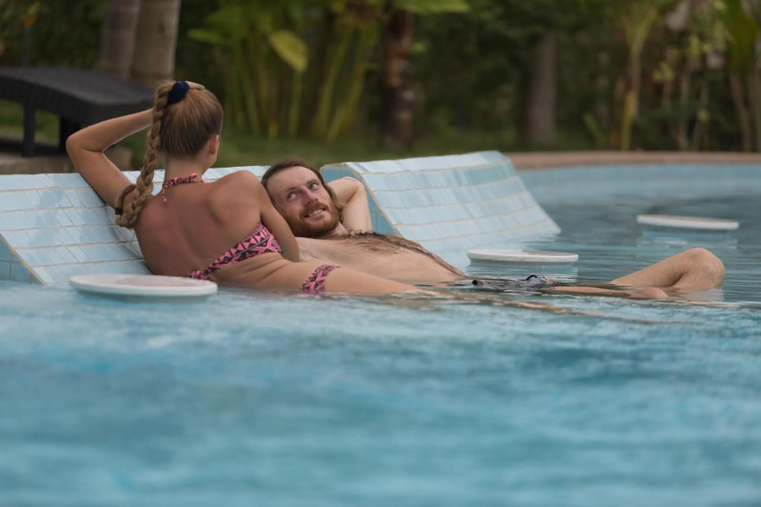 Swimming pool in Le Forest Resort