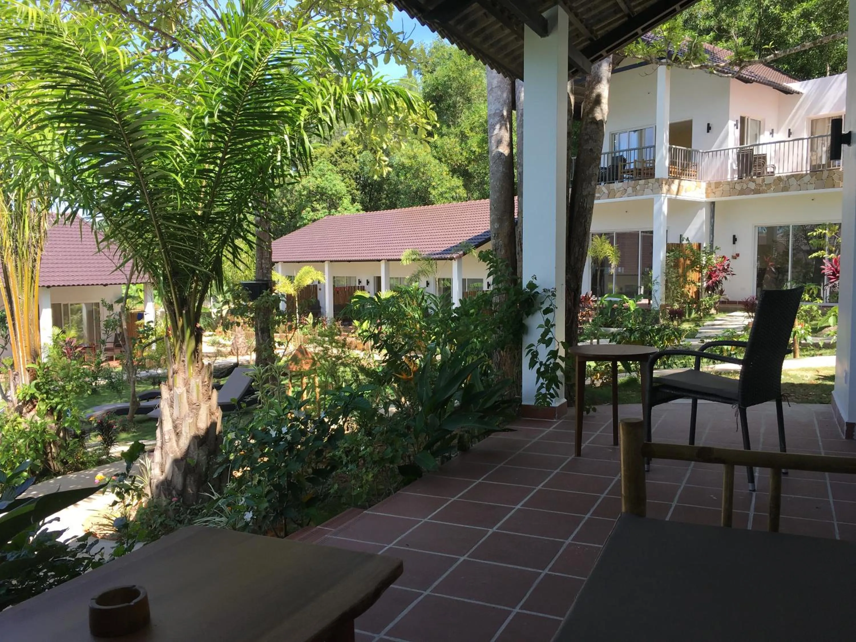 Garden in Le Forest Resort