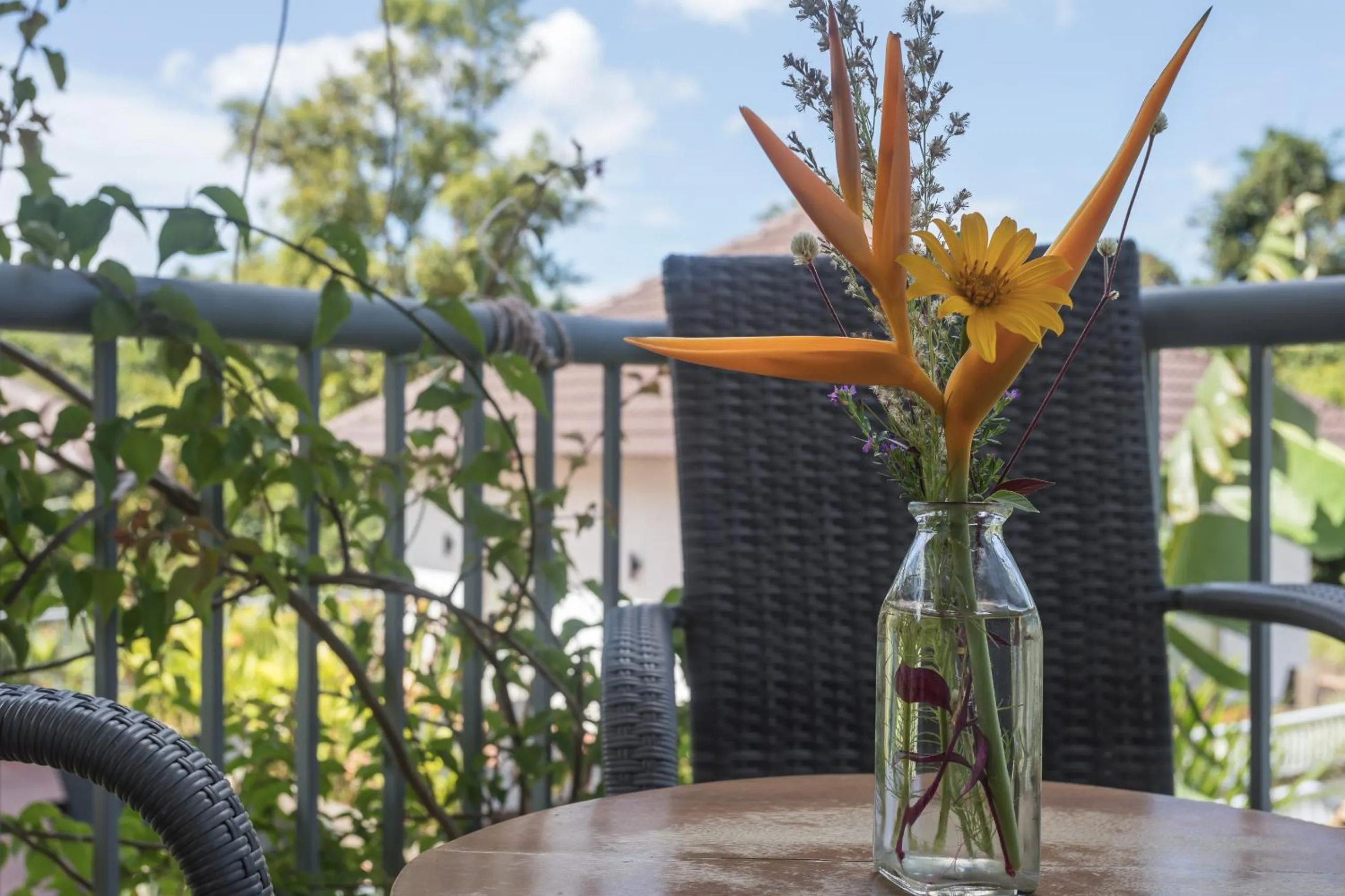 Balcony/Terrace in Le Forest Resort