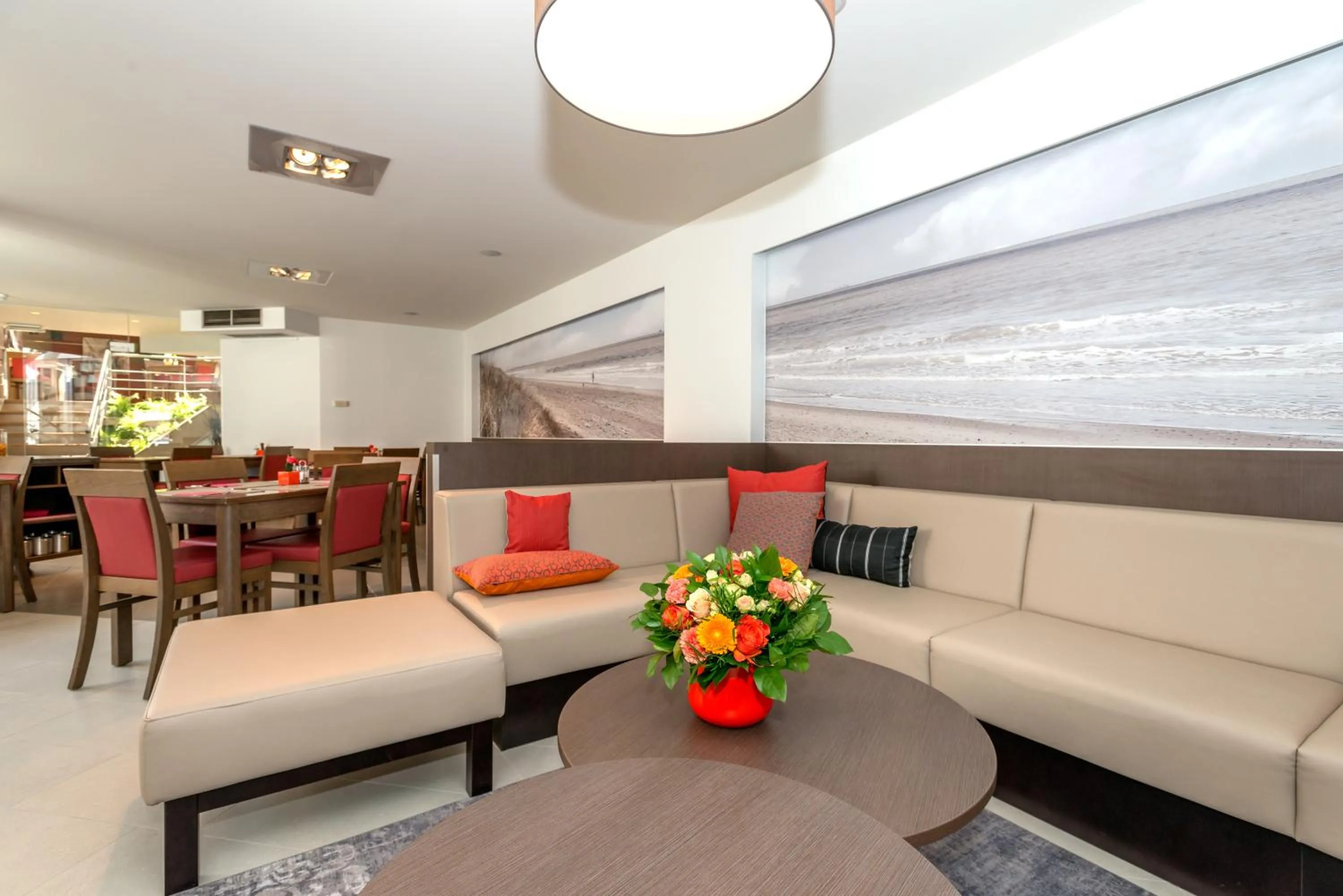 Communal lounge/ TV room in Hotel Adagio