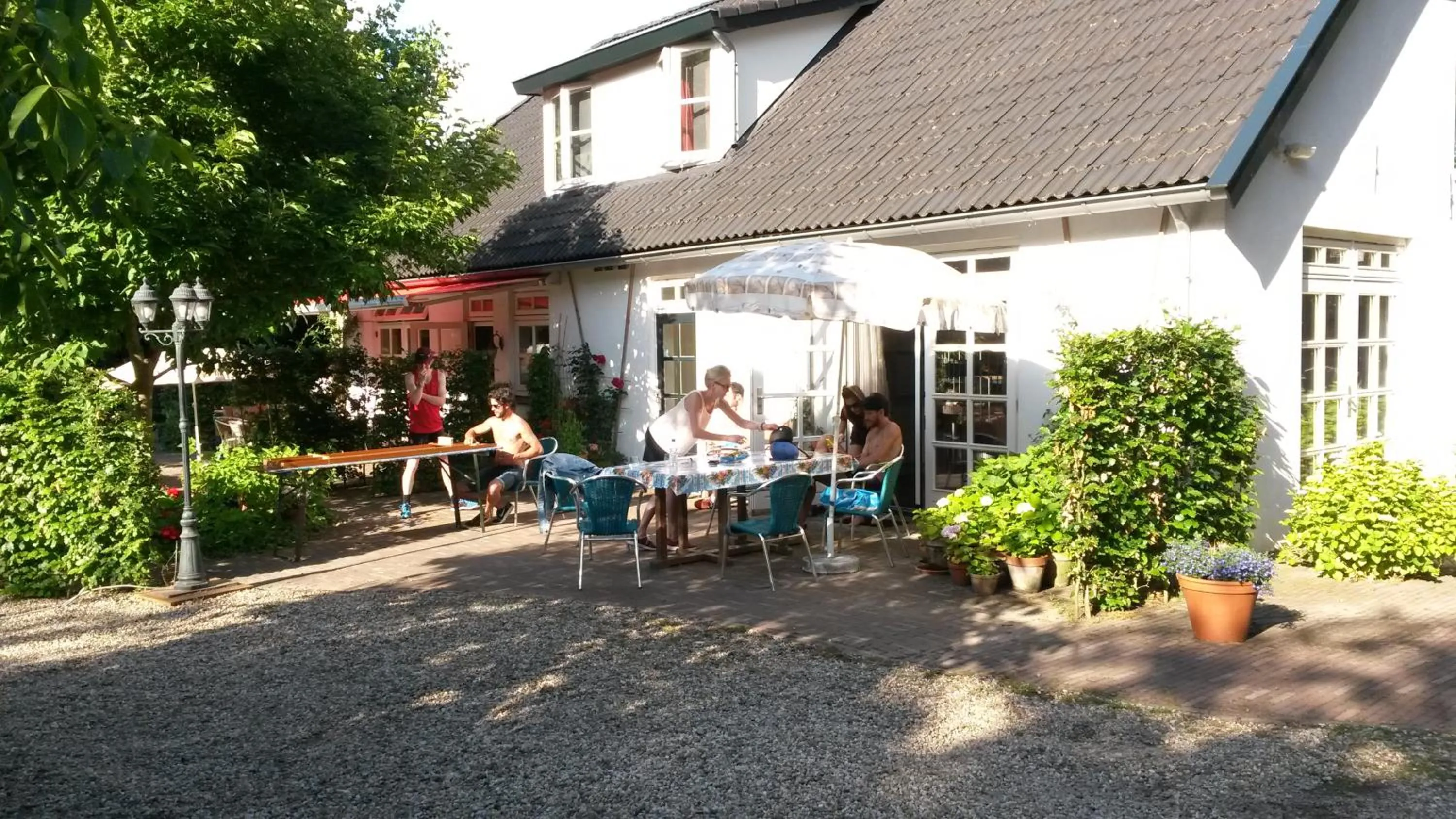 Garden in B&B Stadsoase Nijmegen