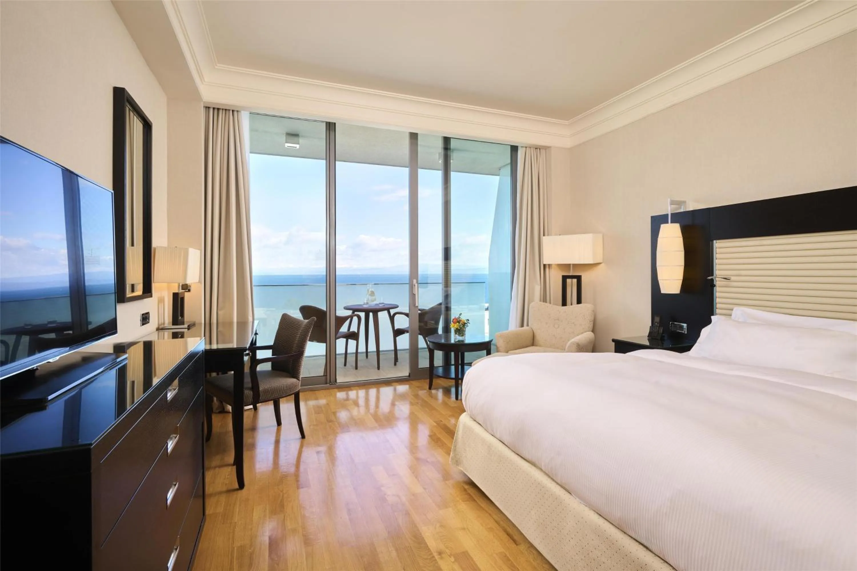 Bedroom, Bed in Kempinski Hotel Adriatic Istria Croatia