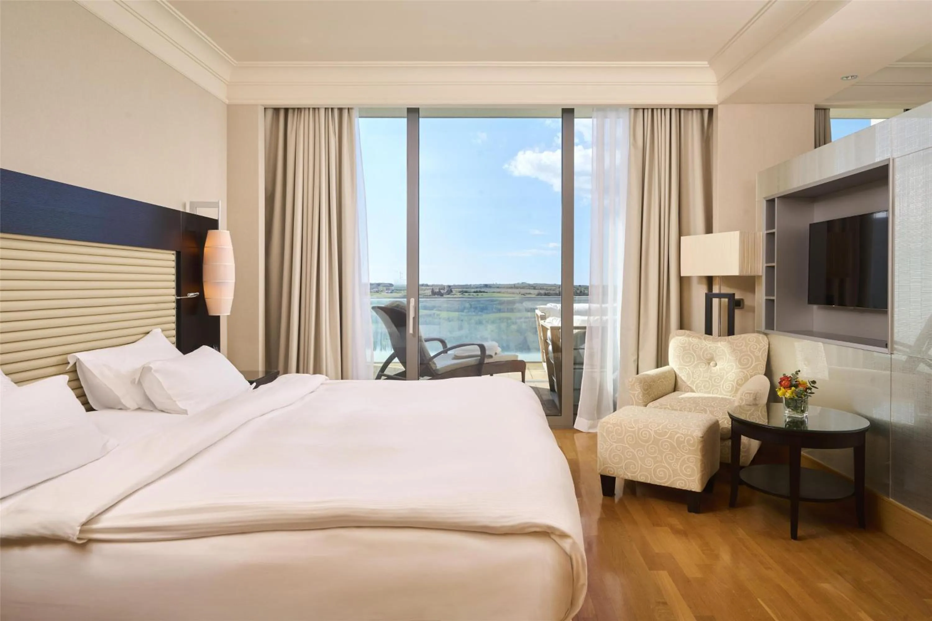 Bedroom, Bed in Kempinski Hotel Adriatic Istria Croatia