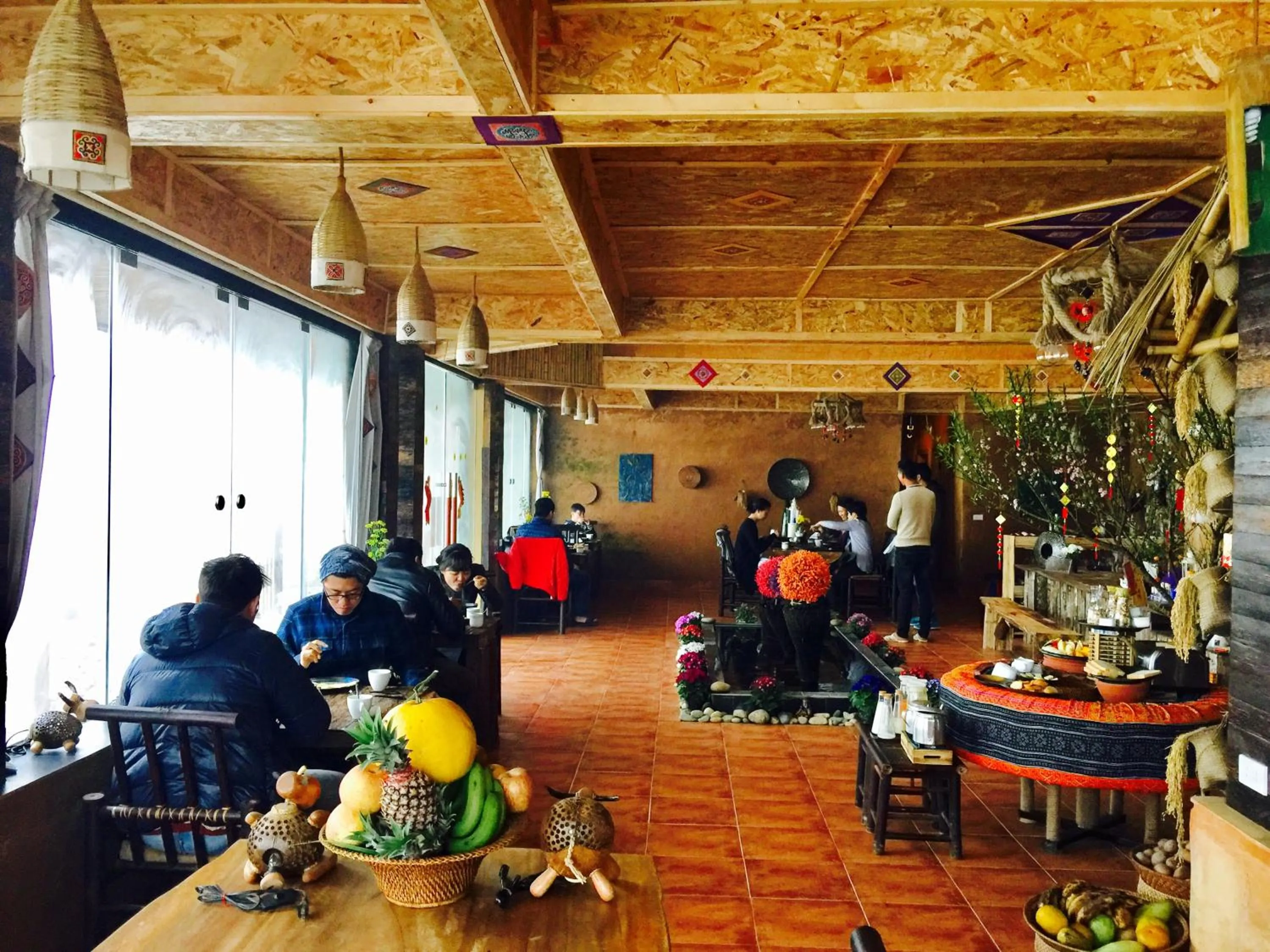 Buffet breakfast in Sapa Clay House - Mountain Retreat