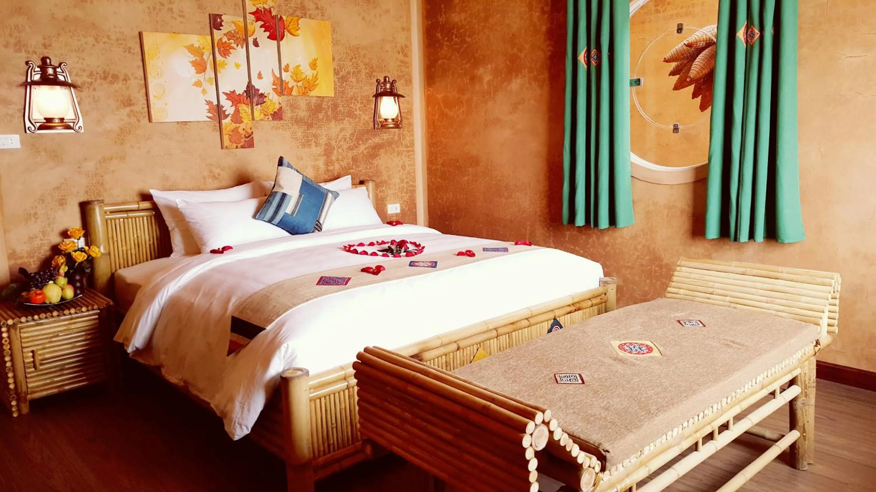 Bedroom, Bed in Sapa Clay House - Mountain Retreat