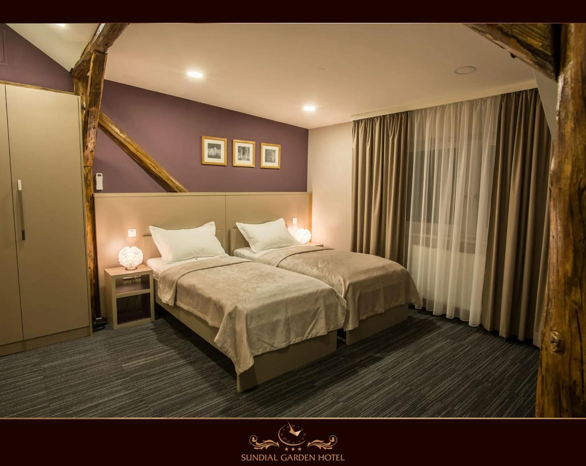 Bed in Sundial Boutique Hotel
