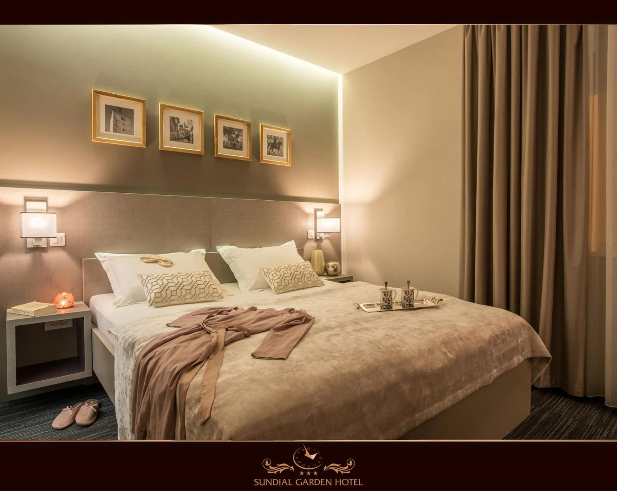Bed in Sundial Boutique Hotel