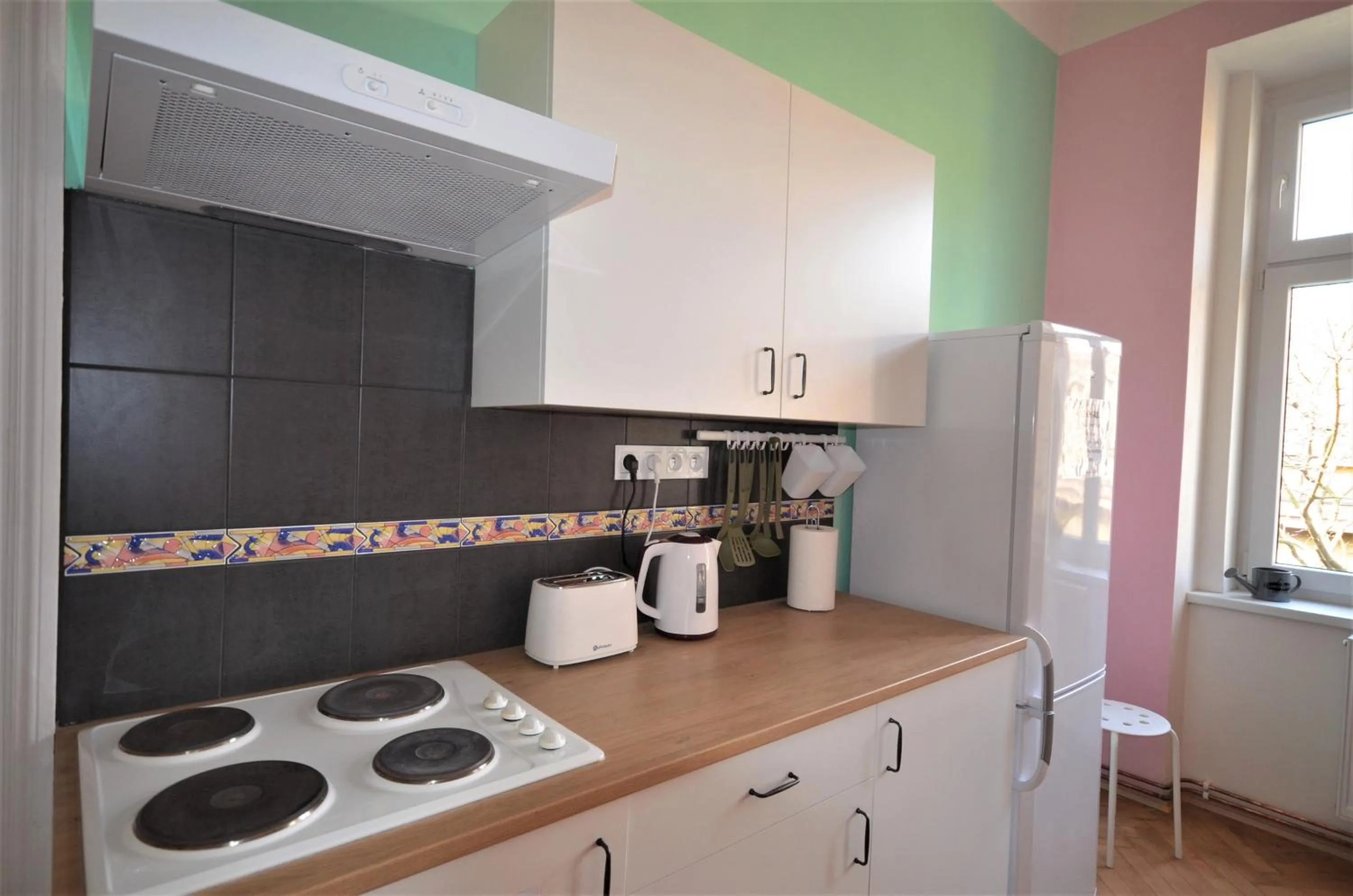 Kitchen or kitchenette in Travel&Joy backpackers