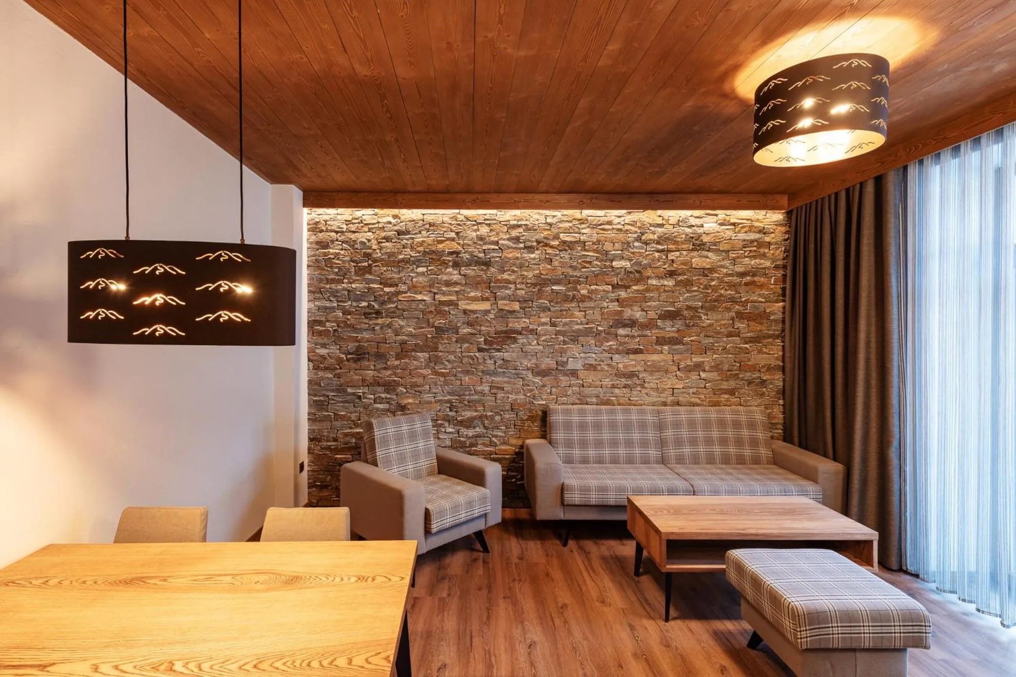 Living room in Resort Sobotín