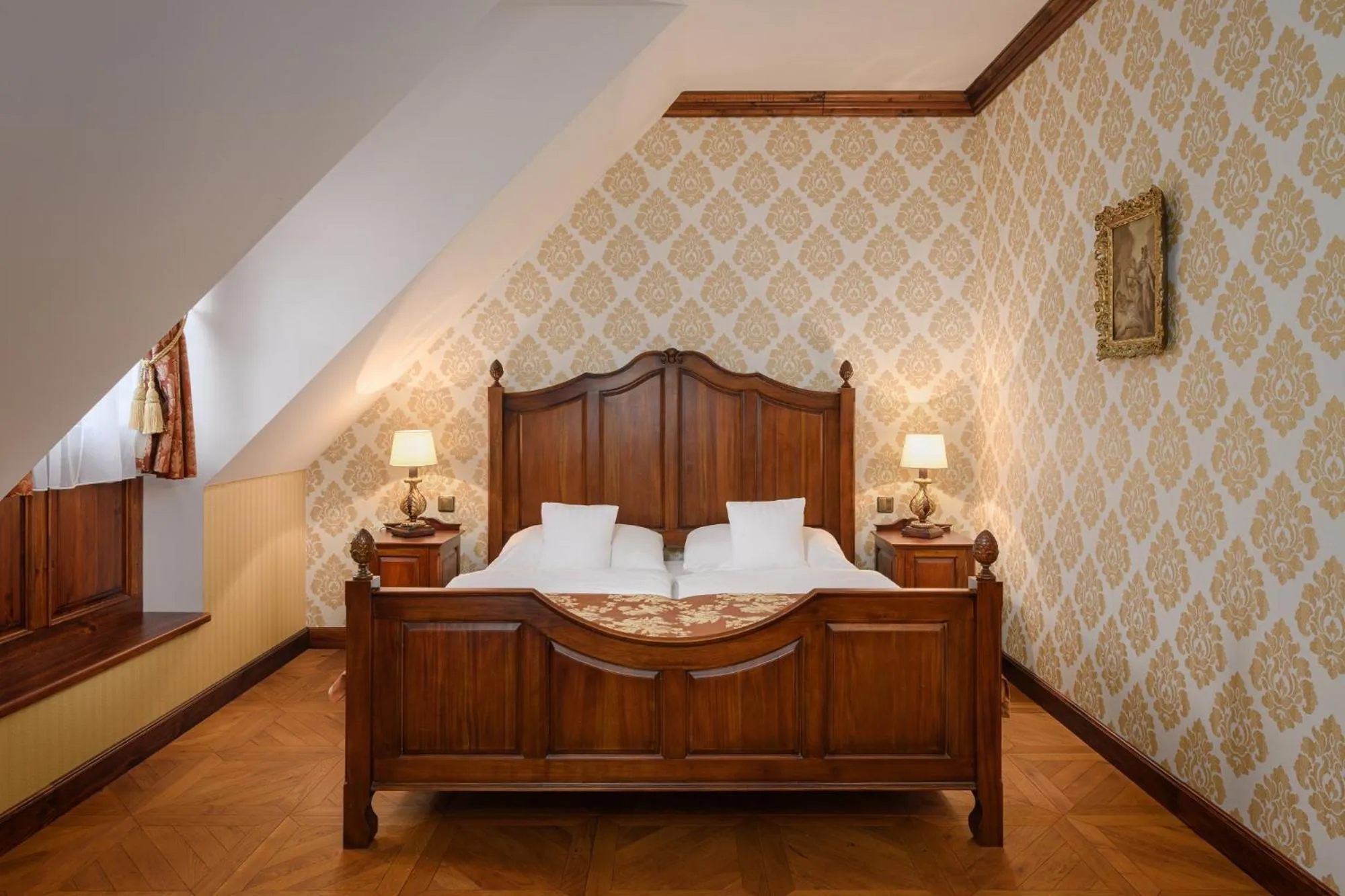 Bed in Resort Sobotín