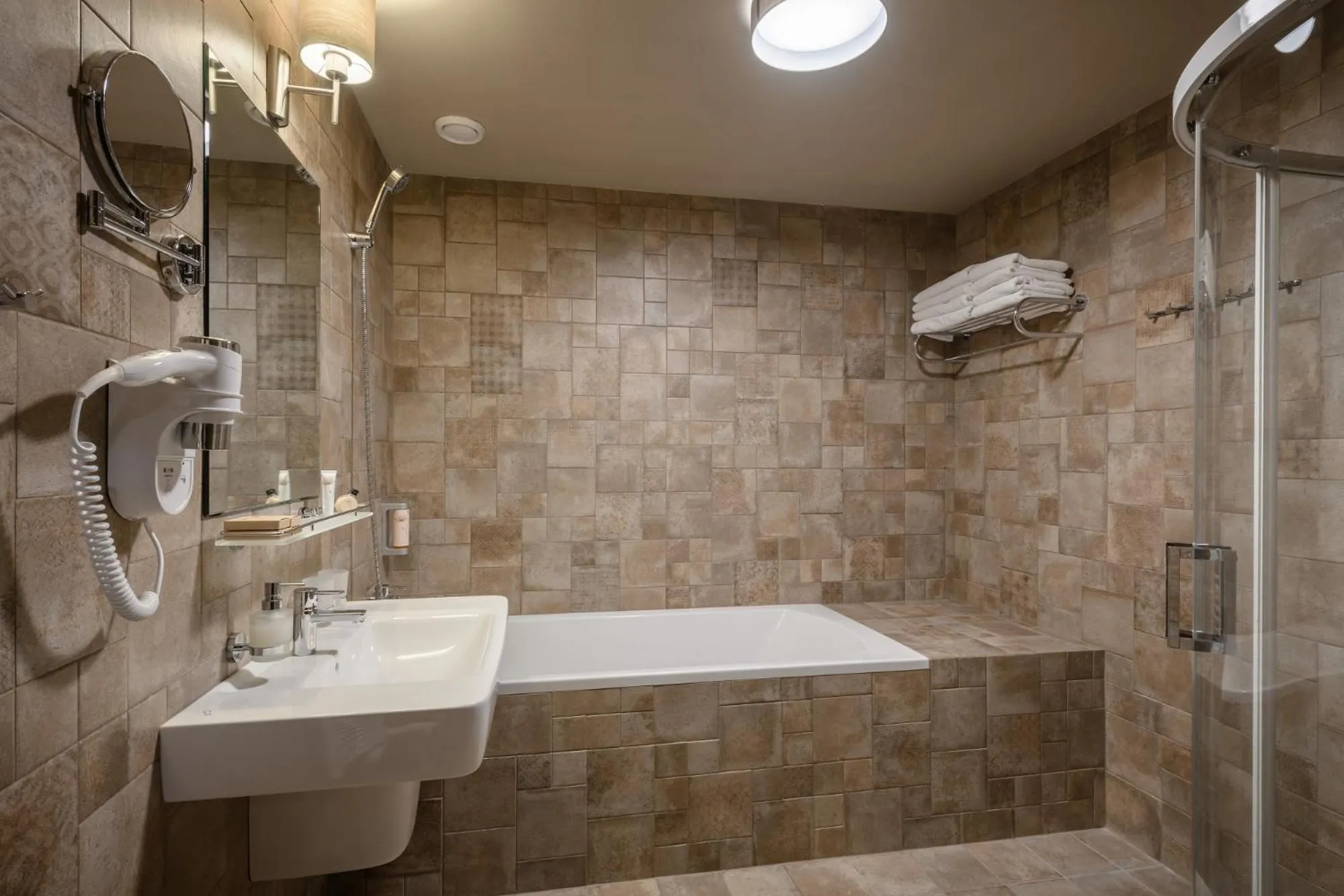 Bathroom in Resort Sobotín