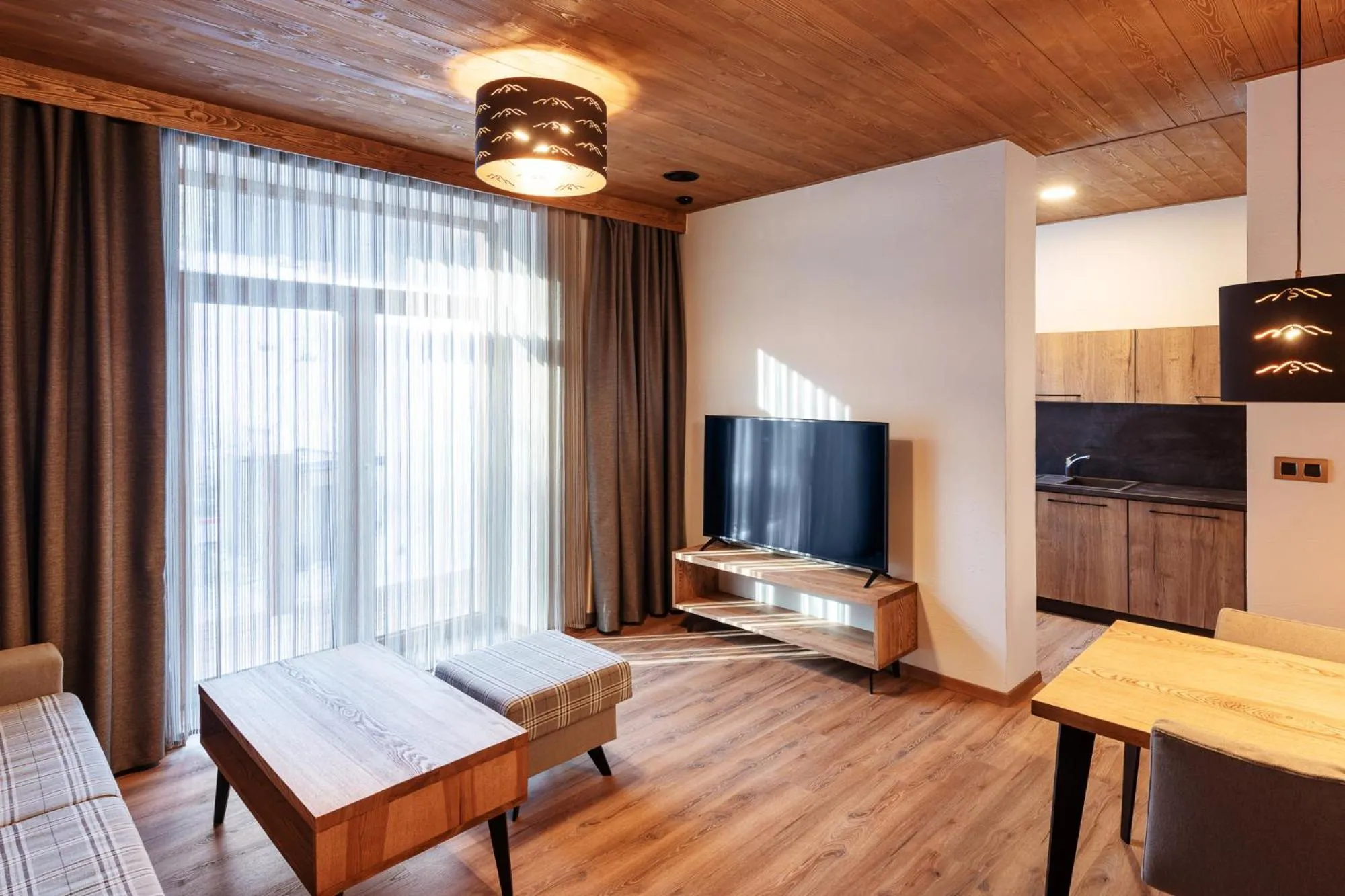 Living room in Resort Sobotín