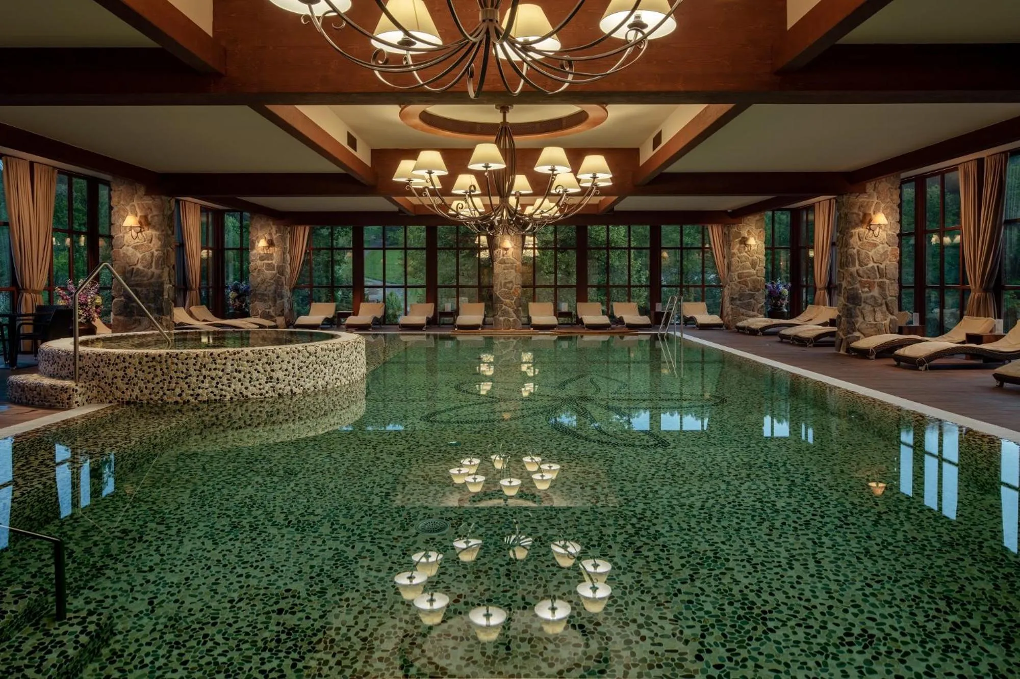 Hot Tub in Resort Sobotín