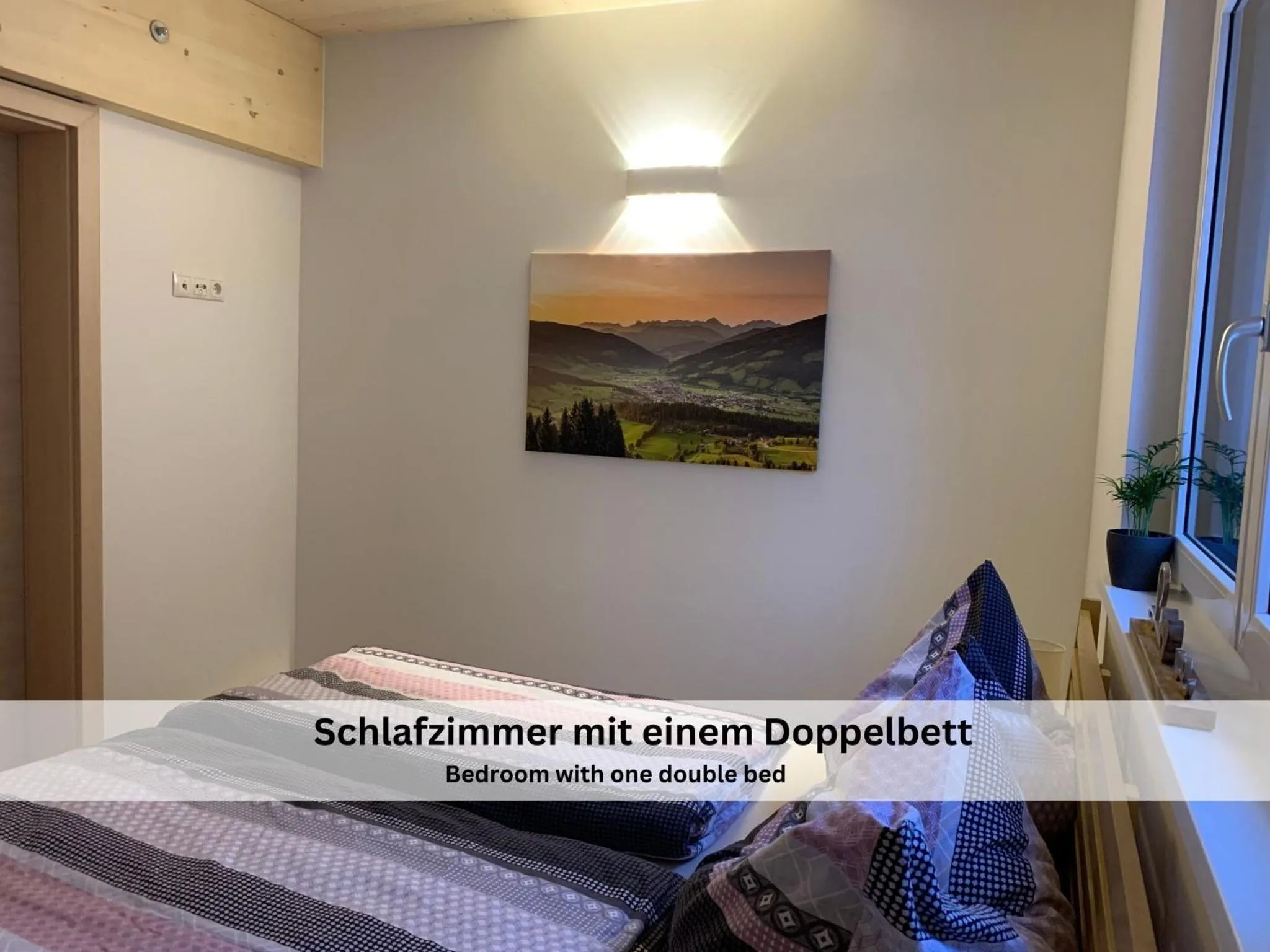 Bed in Apartments Viola Altenmarkt