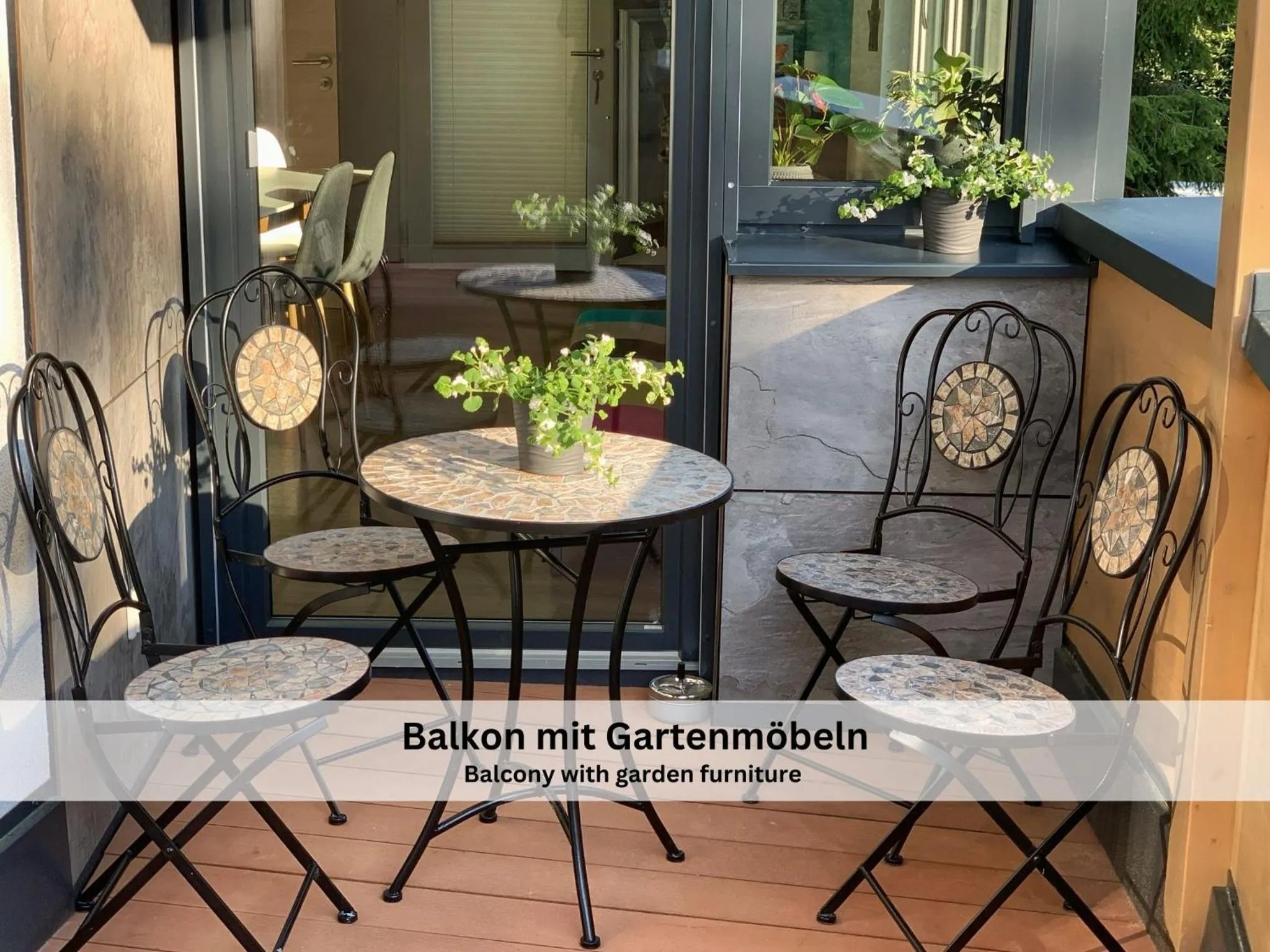 Balcony/Terrace in Apartments Viola Altenmarkt