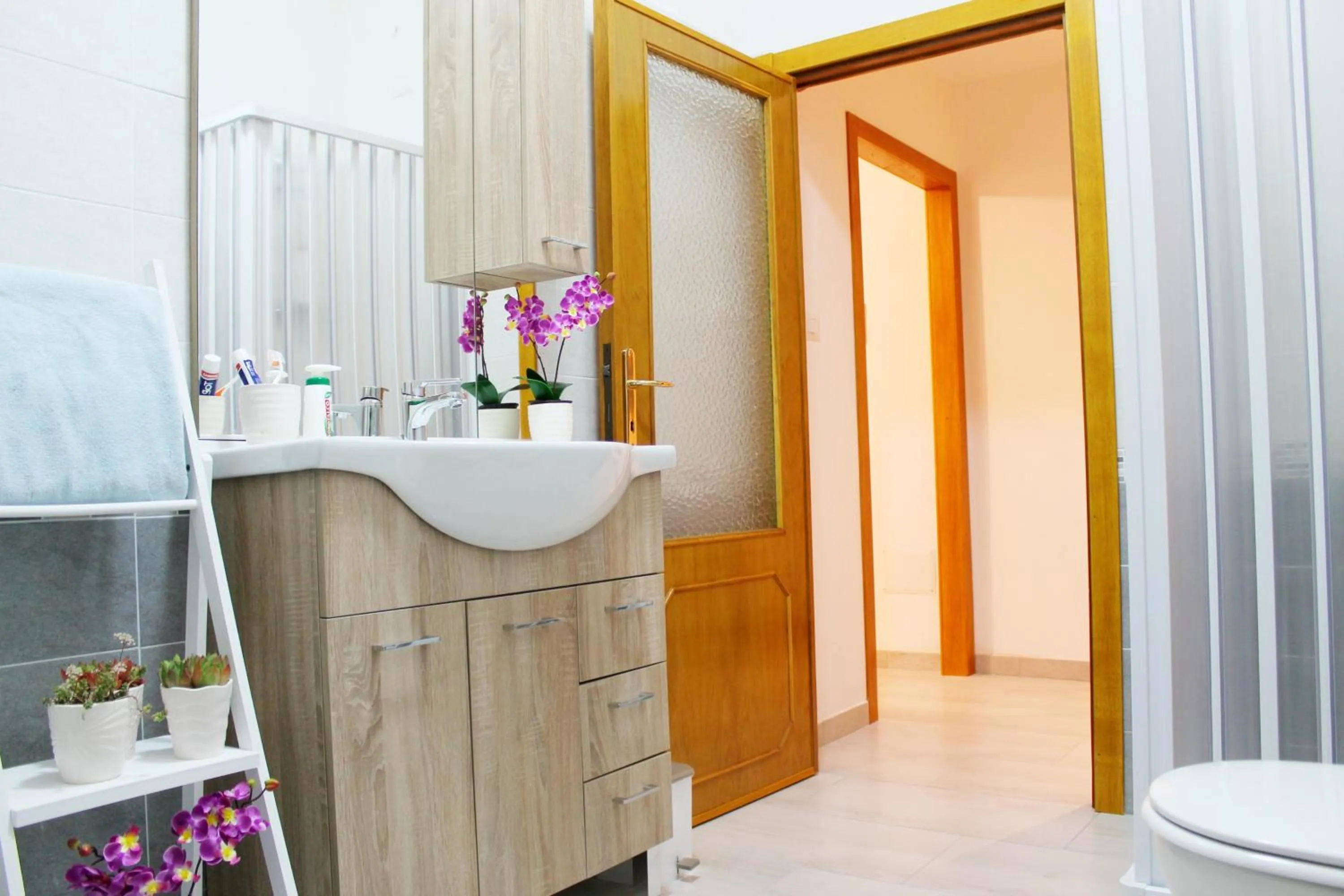 Bathroom in B&B Le Orchidee