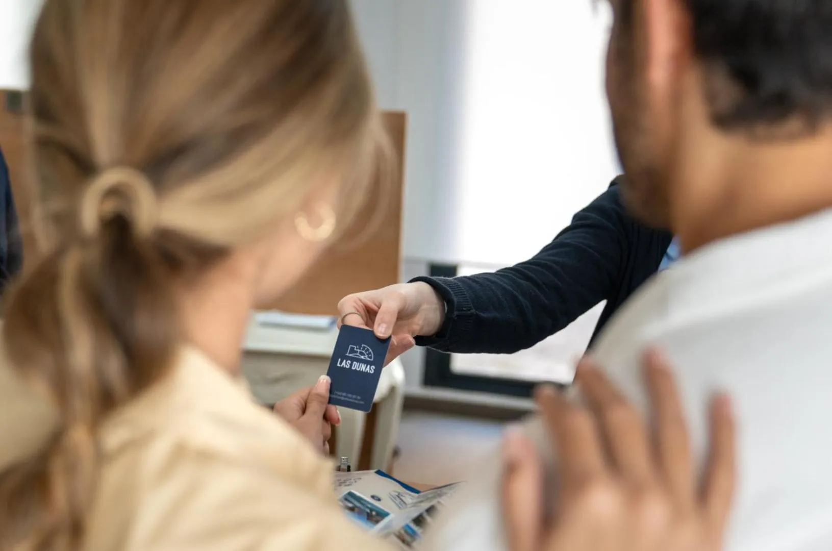 Lobby or reception in Las Dunas