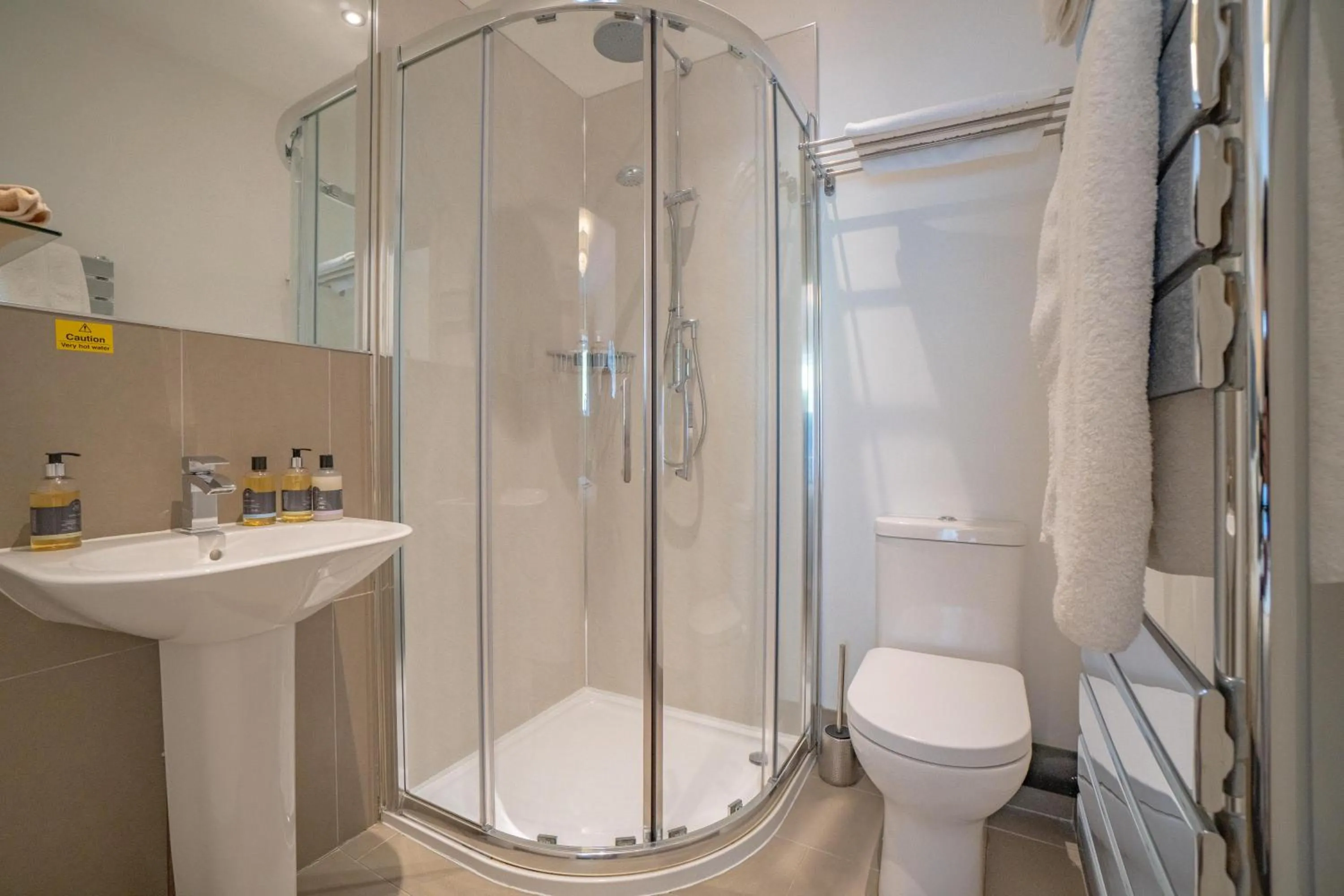 Bathroom in Awel y Mor