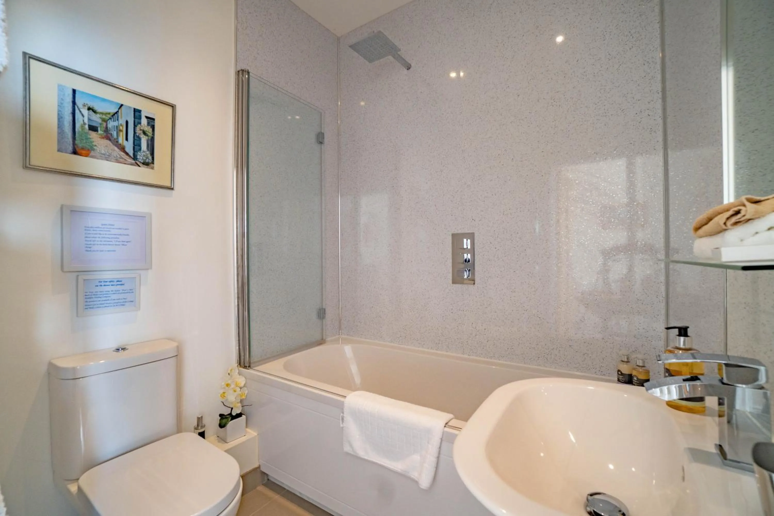 Bathroom in Awel y Mor