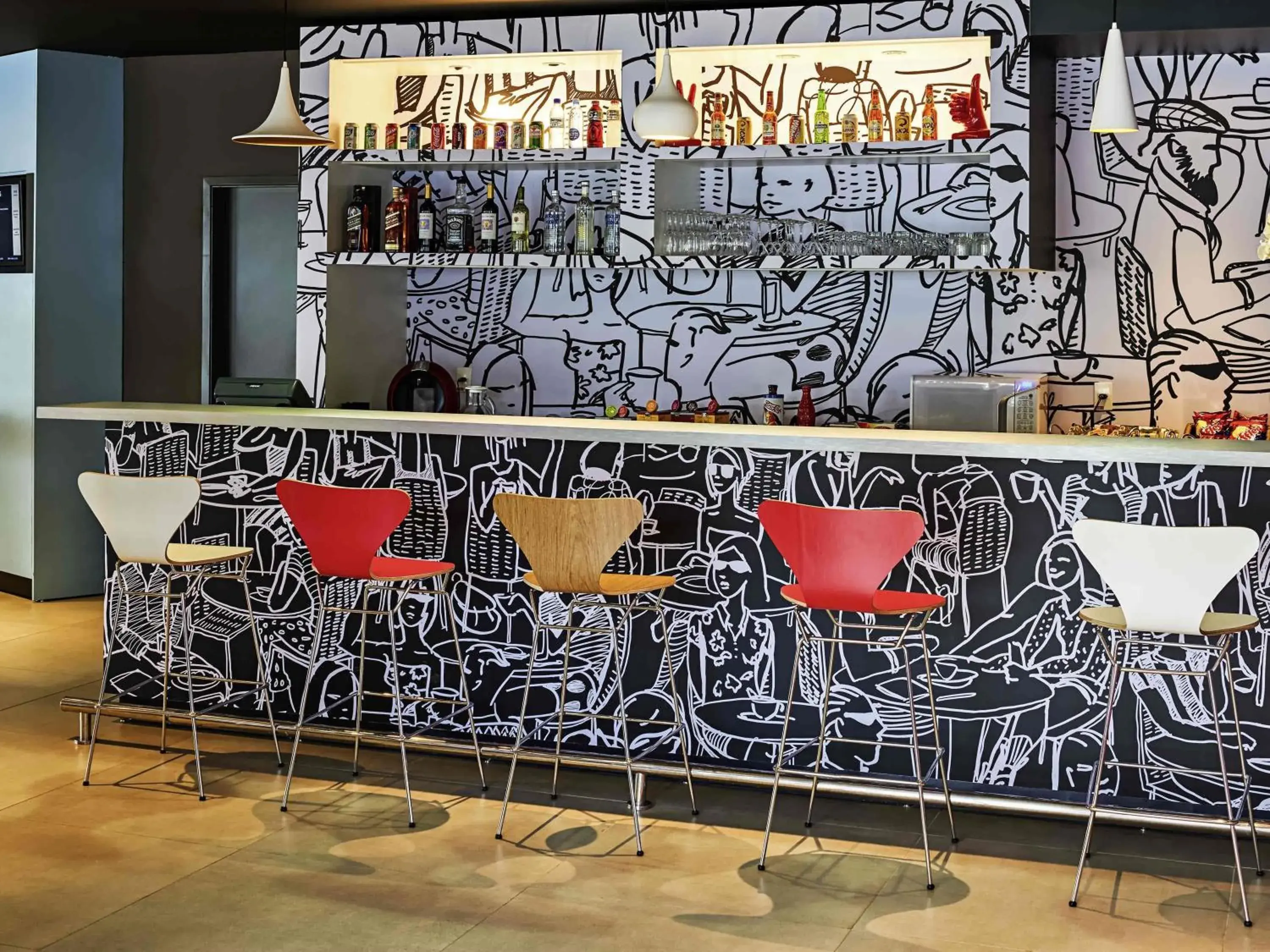 Lounge or bar in ibis Rio Branco Lounge or bar in ibis Rio Branco