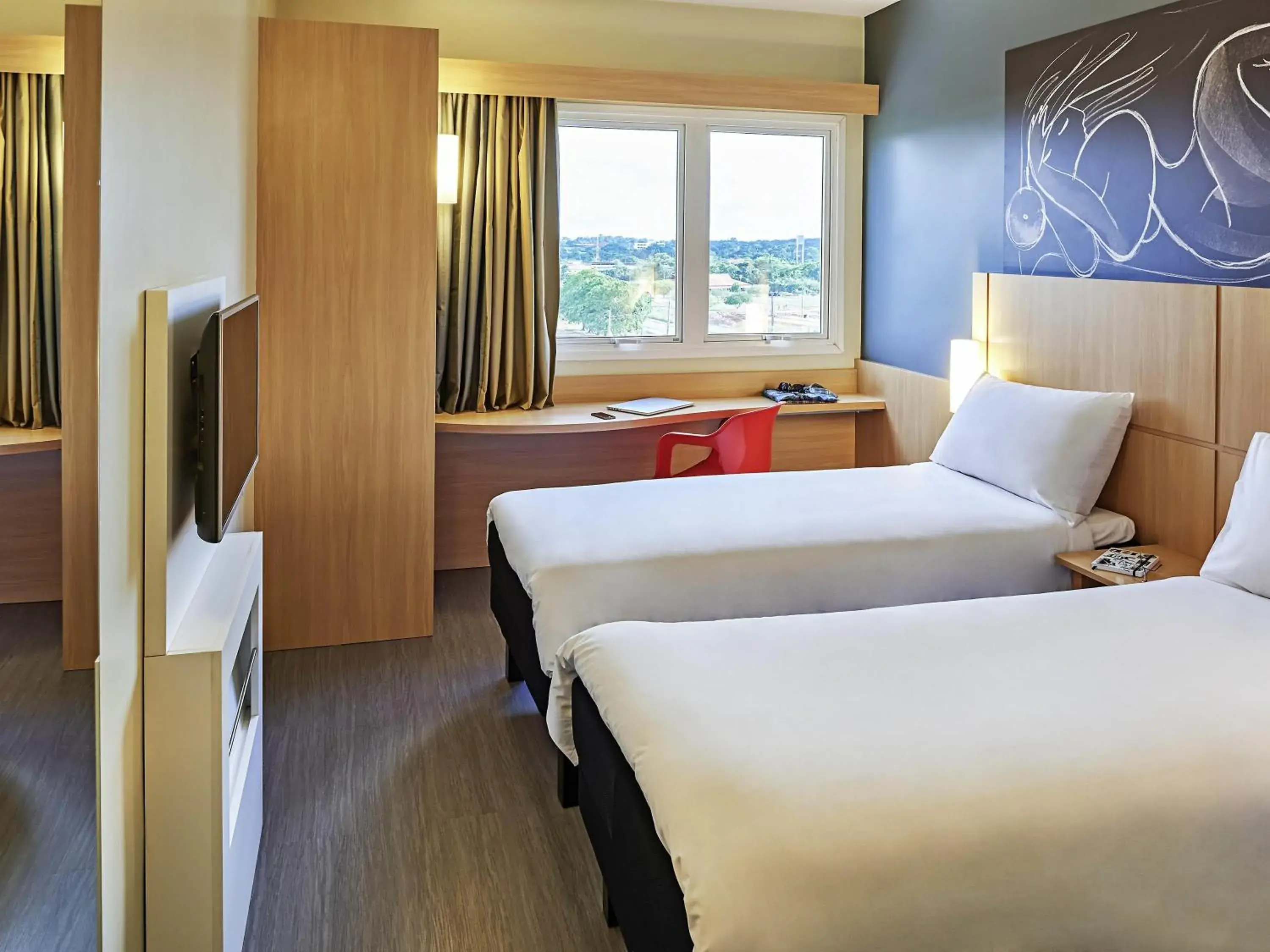 Bedroom, Bed in ibis Rio Branco Bedroom, Bed in ibis Rio Branco