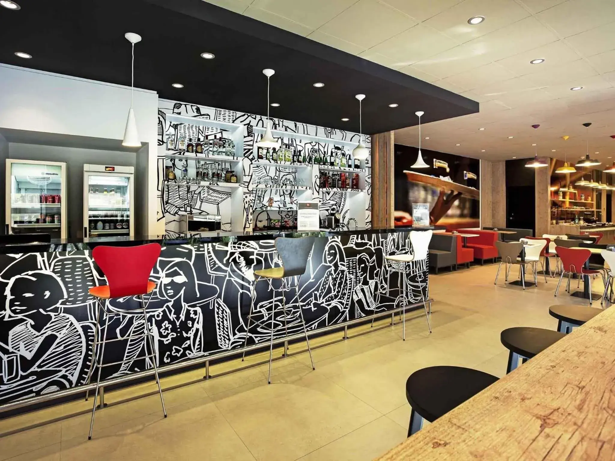 Lounge or bar in ibis Paranagua Lounge or bar in ibis Paranagua