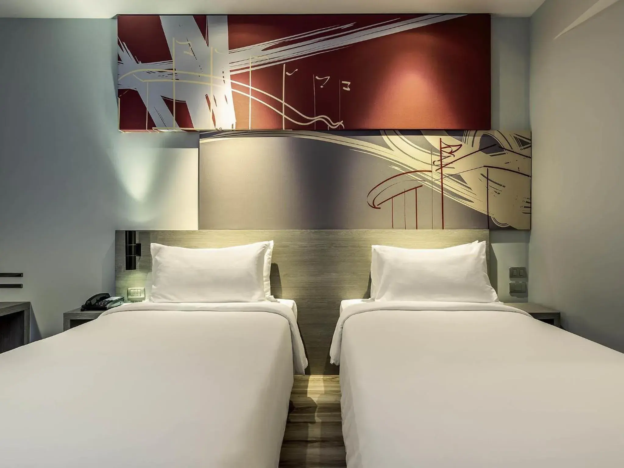 Bedroom, Bed in ibis Bangkok IMPACT Bedroom, Bed in ibis Bangkok IMPACT