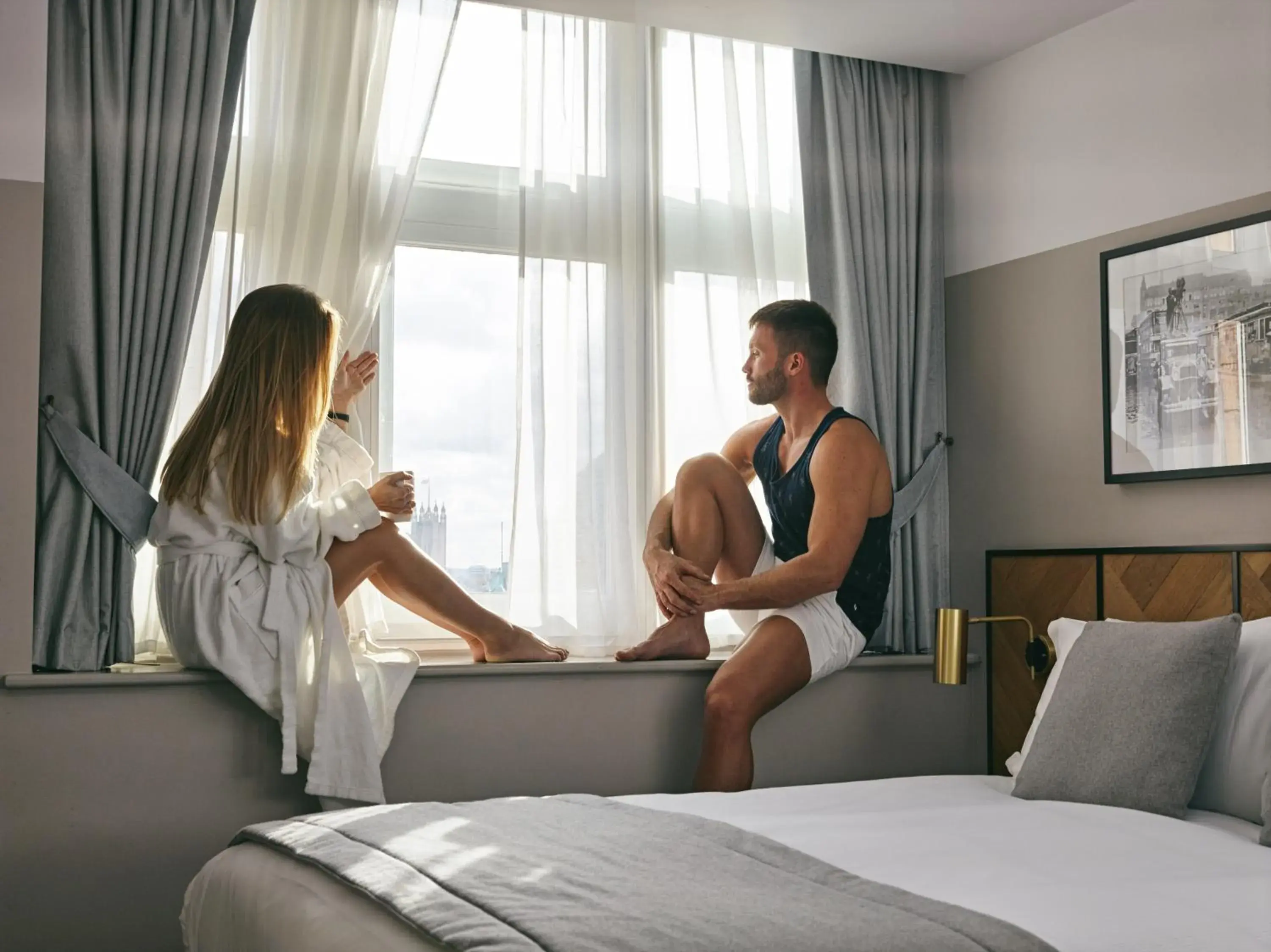 View (from property/room), Bed in Victory House Leicester Square View (from property/room), Bed in Victory House Leicester Square