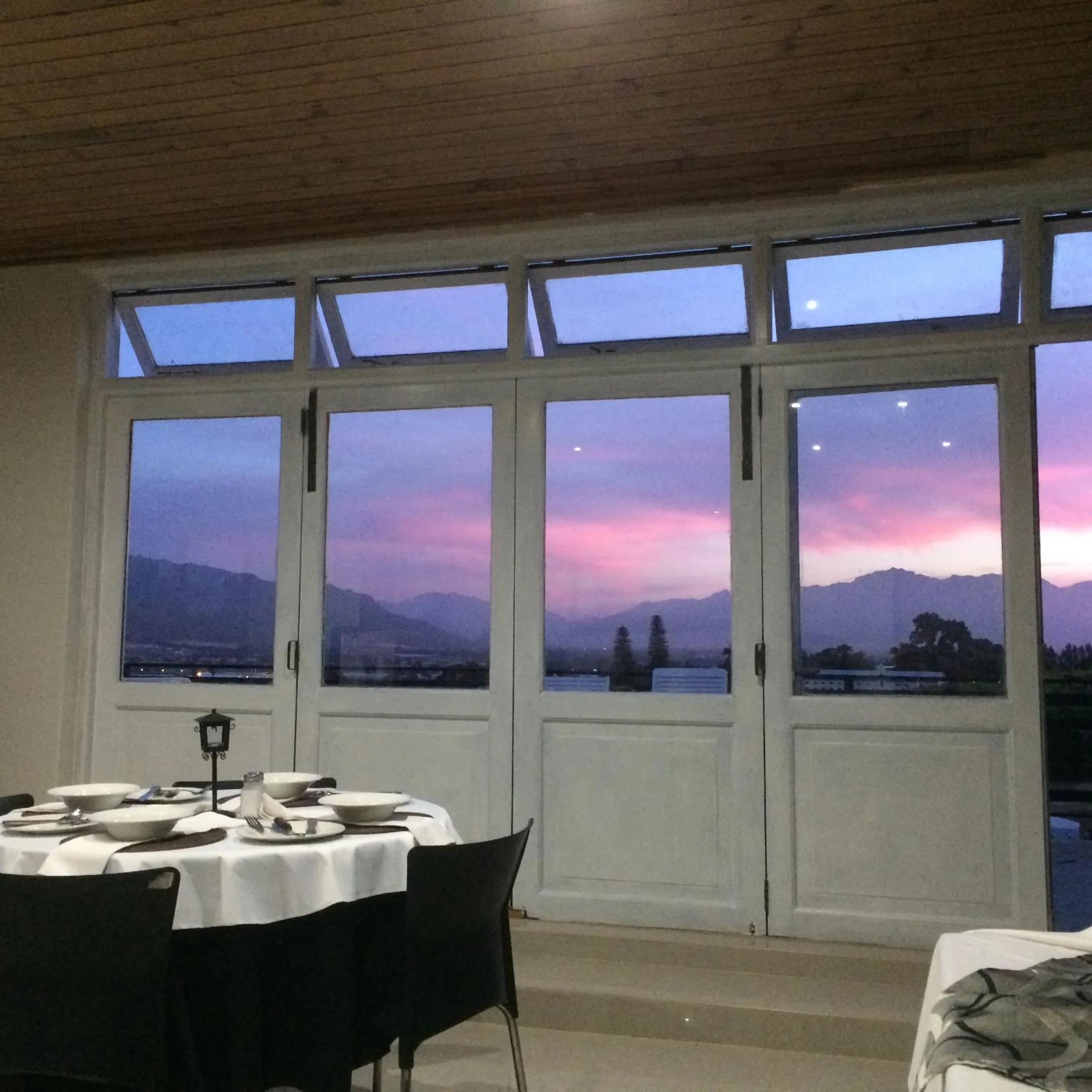 Sunrise in Paarl Mountain Lodge