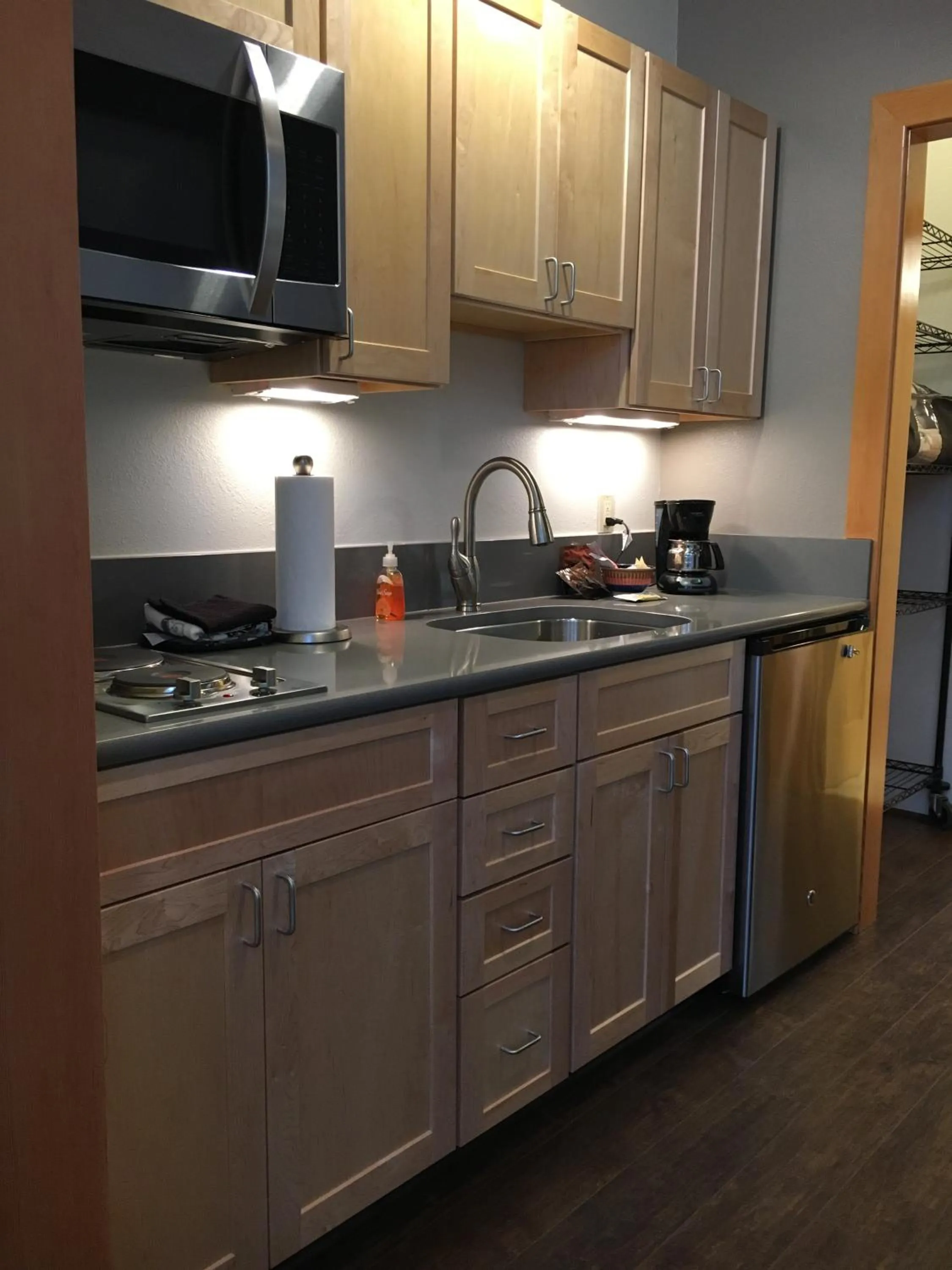 Coffee/tea facilities in Hoh Valley Cabins