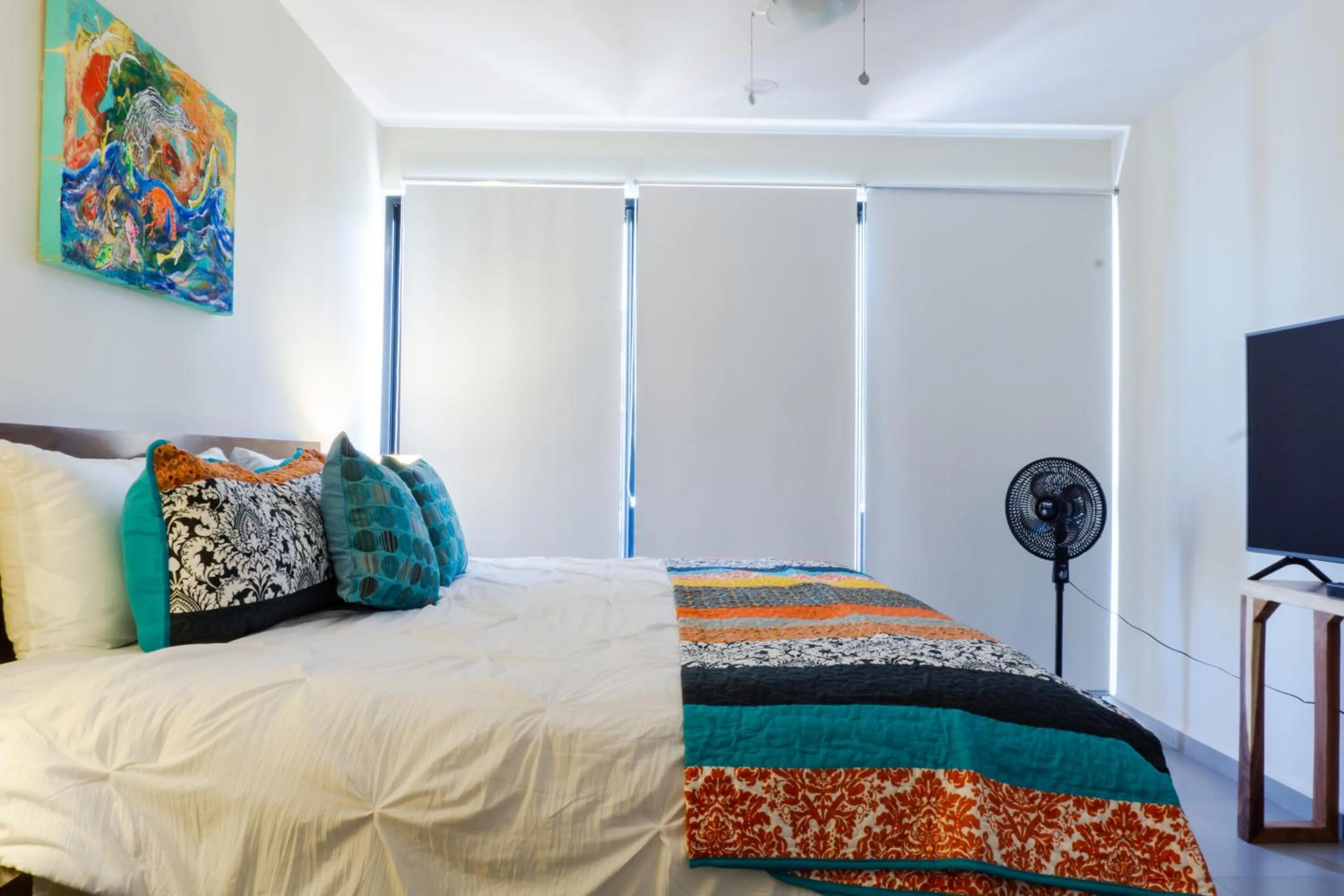 Bed in Lunada Condo by BVR