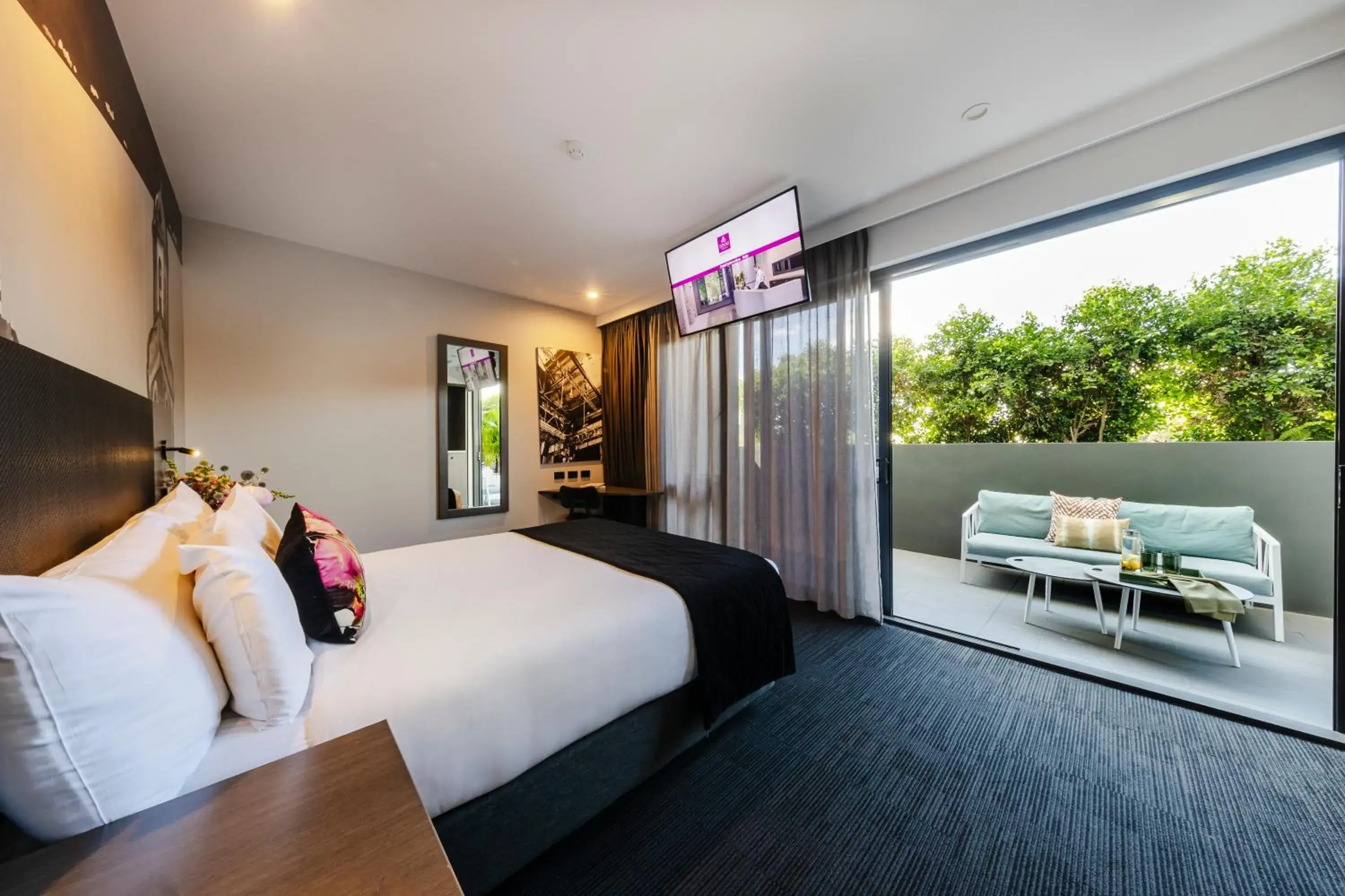 Superior Queen Balcony Room in Sage Hotel James Street Superior Queen Balcony Room in Sage Hotel James Street