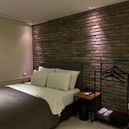 Bed in Hotel Gaden Bed in Hotel Gaden