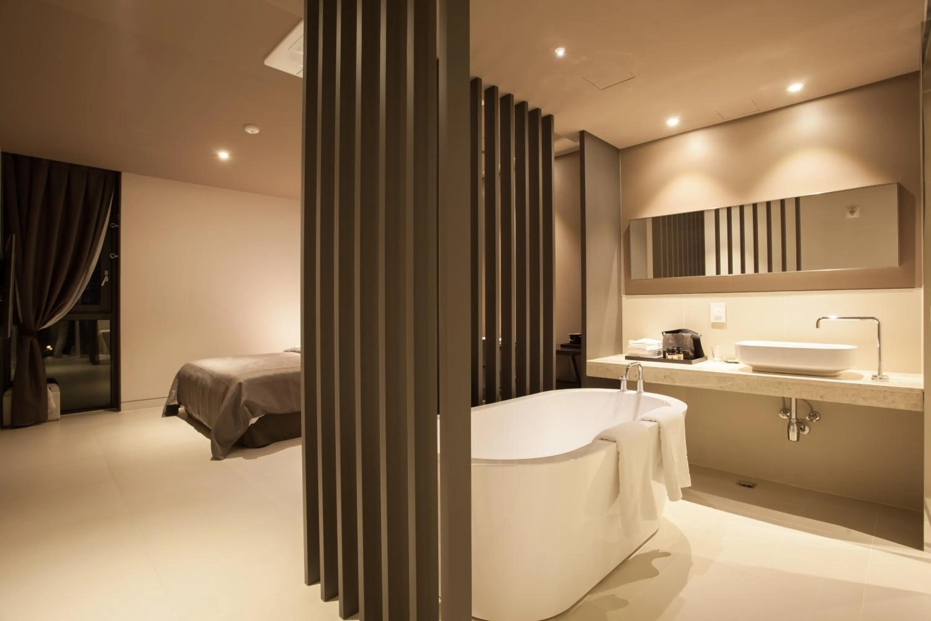 Decorative detail, Bed in Hotel Gaden