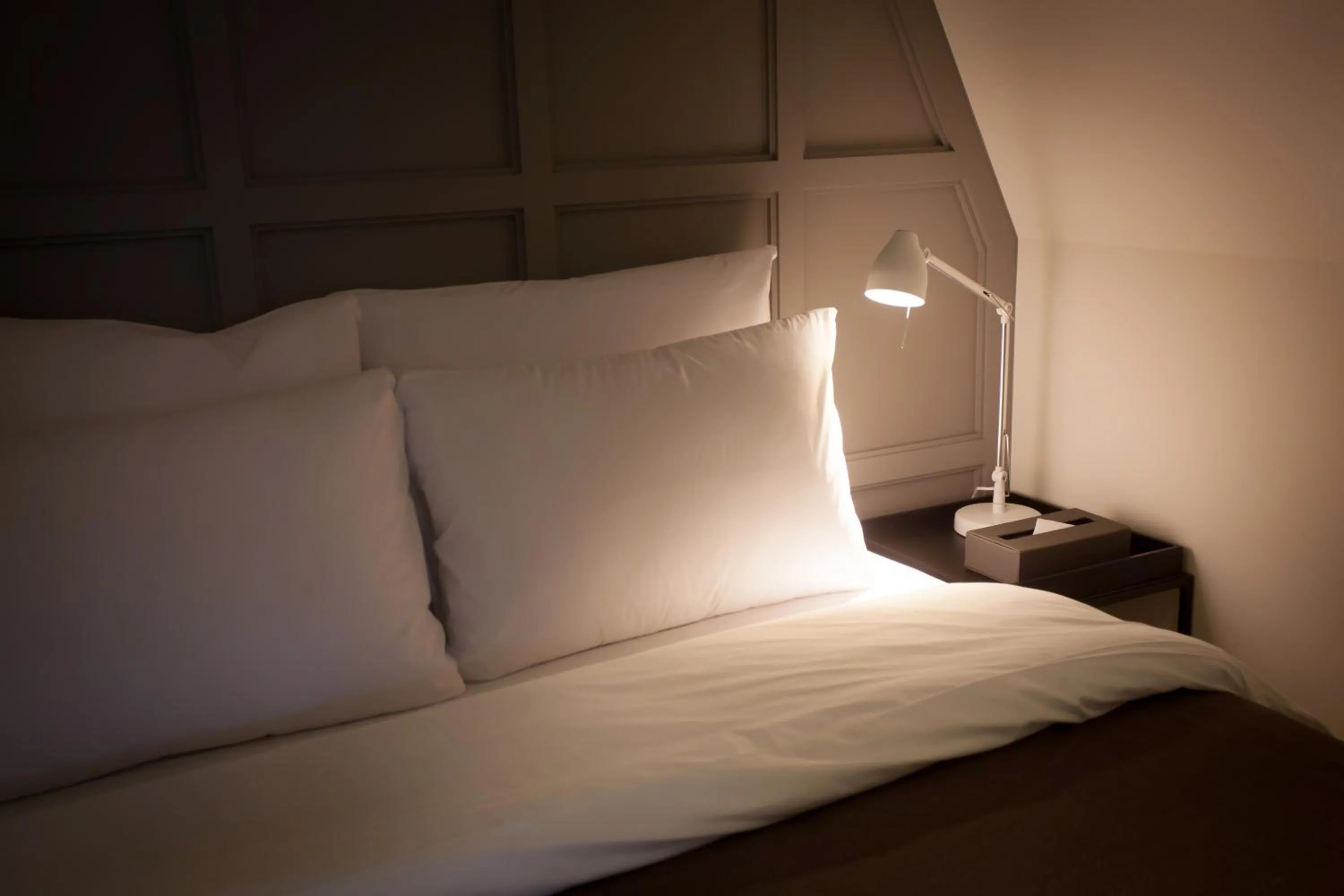 Decorative detail, Bed in Hotel Gaden