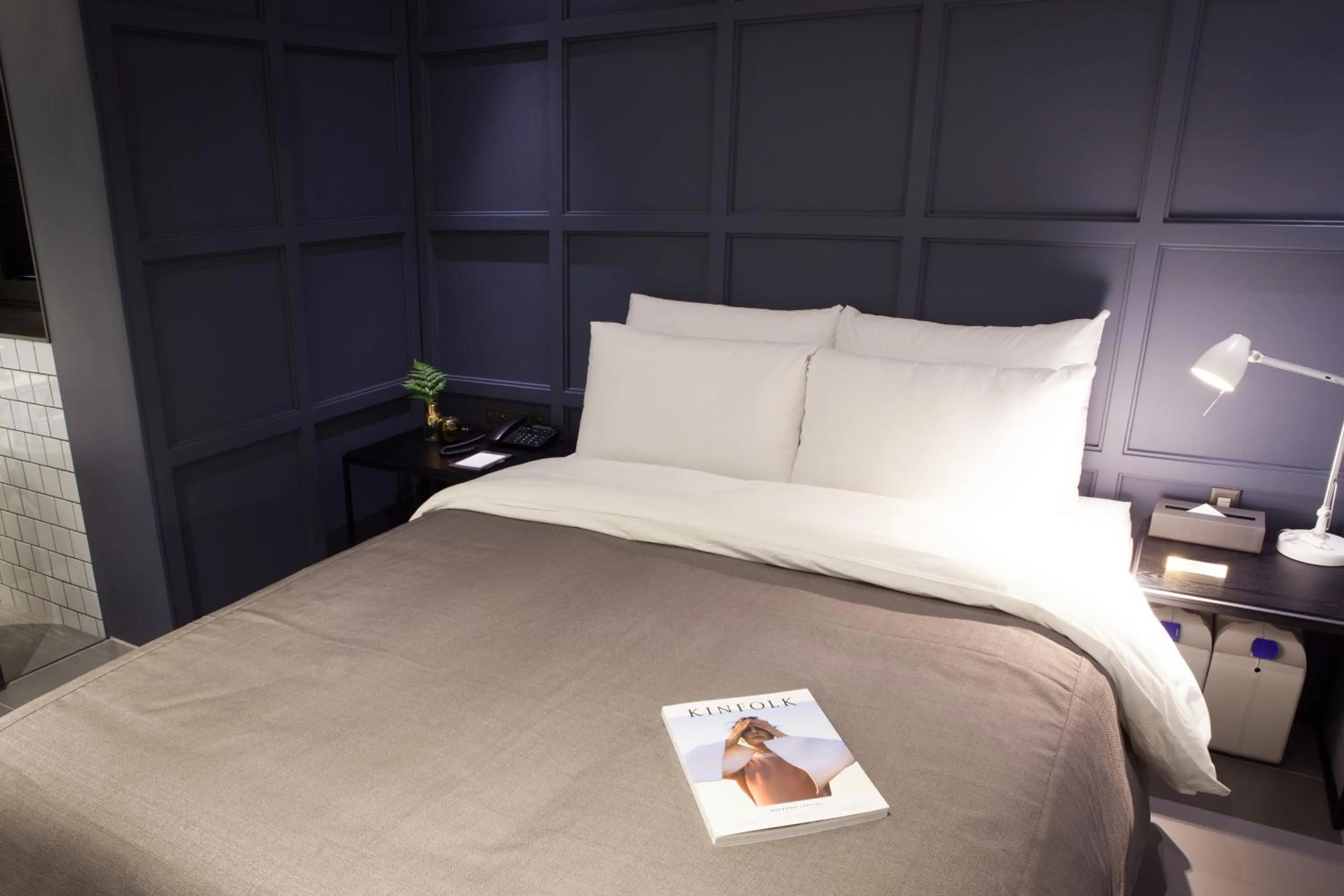 Decorative detail, Bed in Hotel Gaden