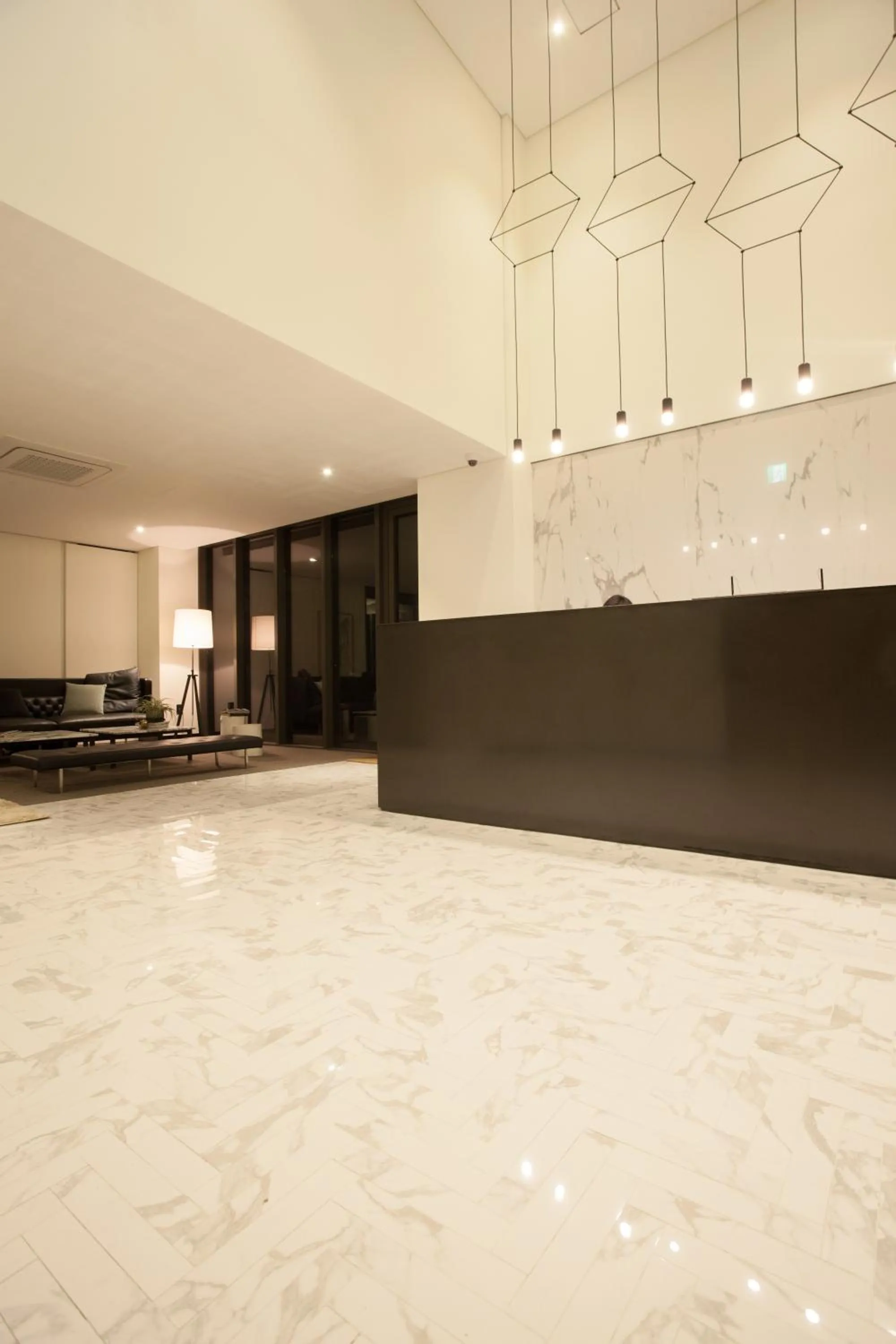 Lobby or reception in Hotel Gaden