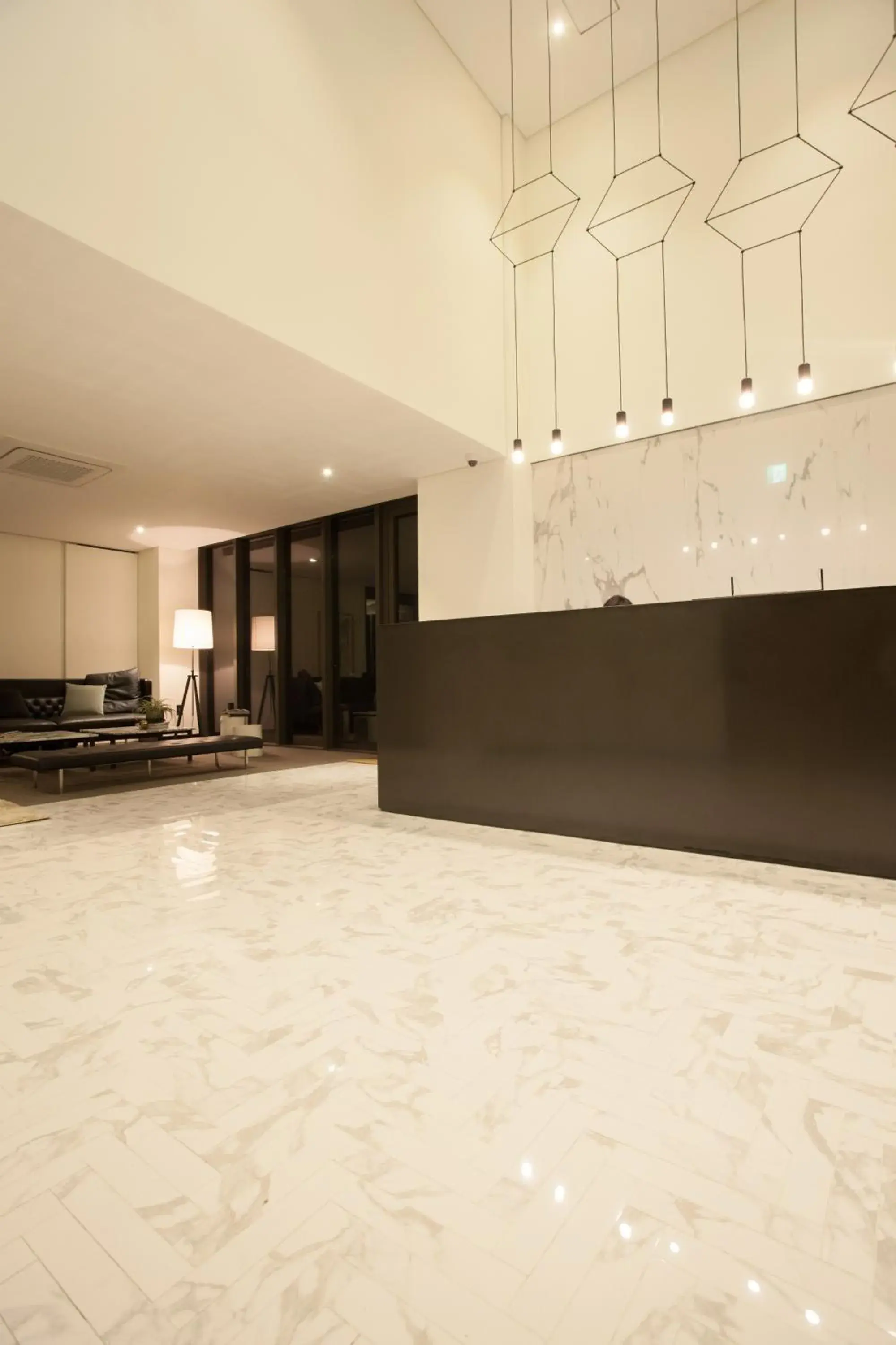 Lobby or reception in Hotel Gaden Lobby or reception in Hotel Gaden