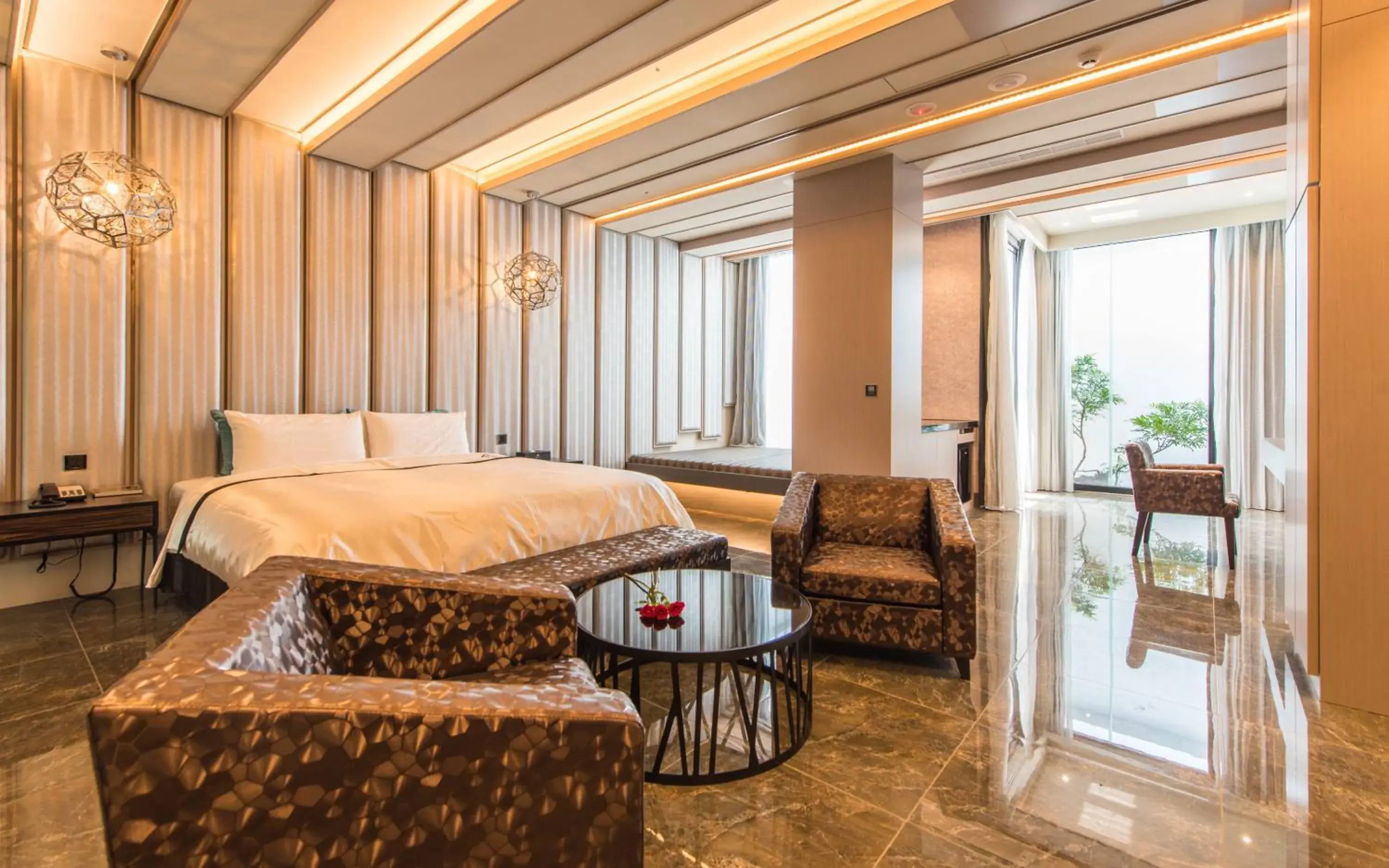 Decorative detail, Bed in Voga Motel Decorative detail, Bed in Voga Motel