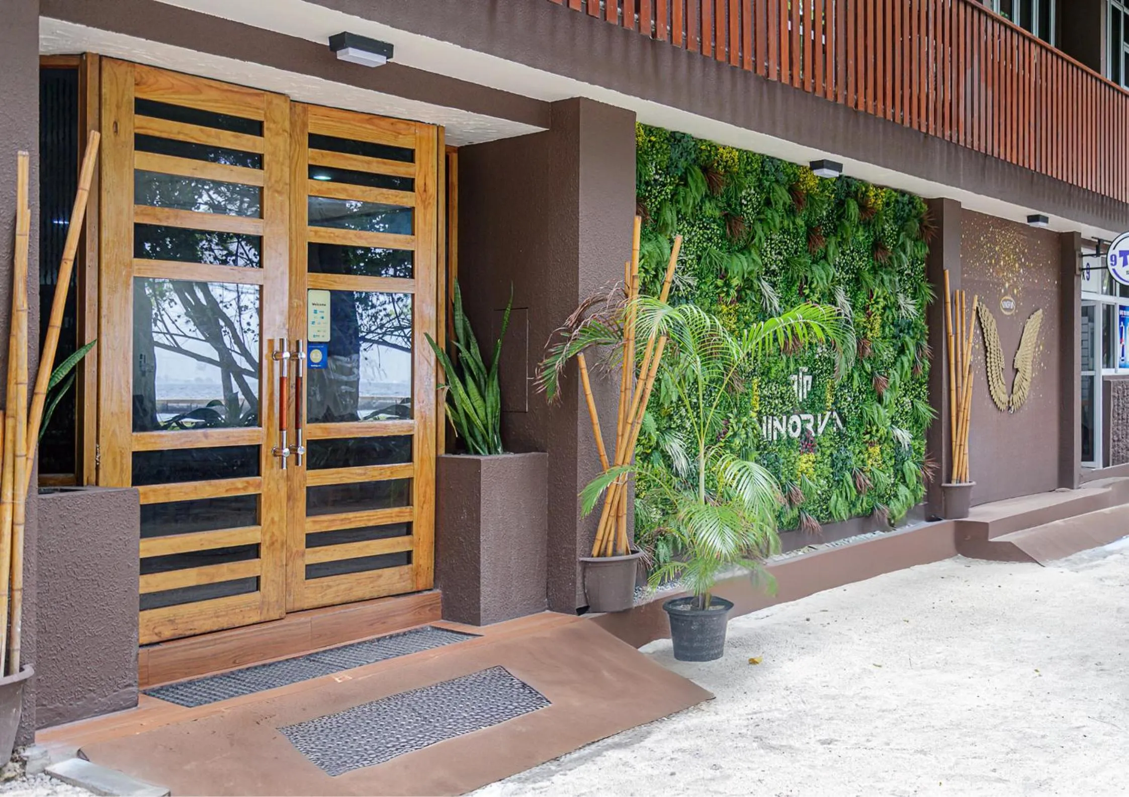Facade/entrance in The Vinorva Maldives