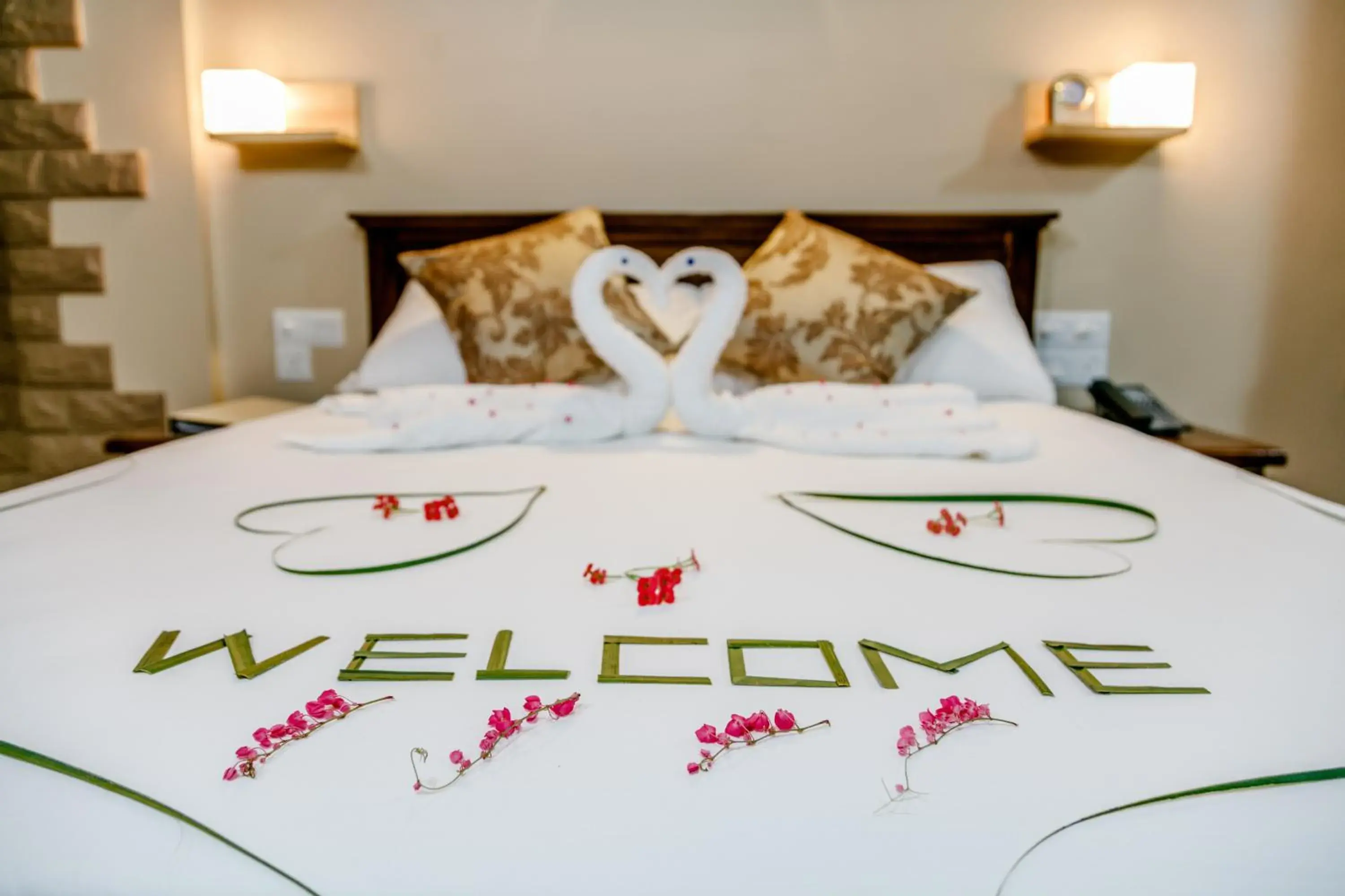 Bed in The Vinorva Maldives Bed in The Vinorva Maldives