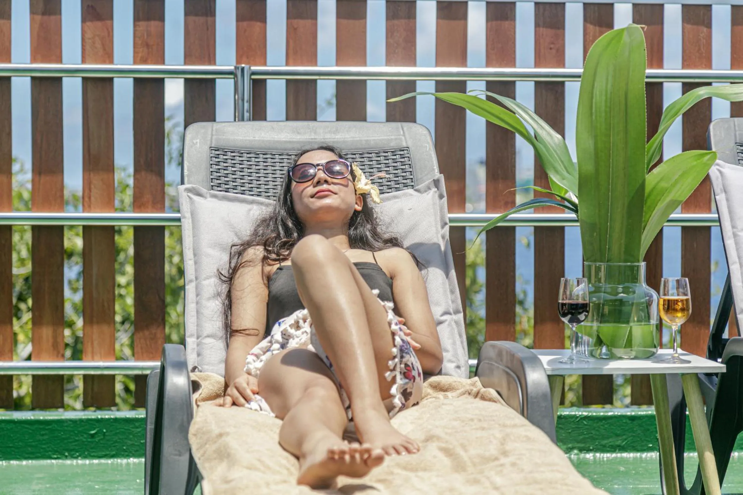 Balcony/Terrace in The Vinorva Maldives