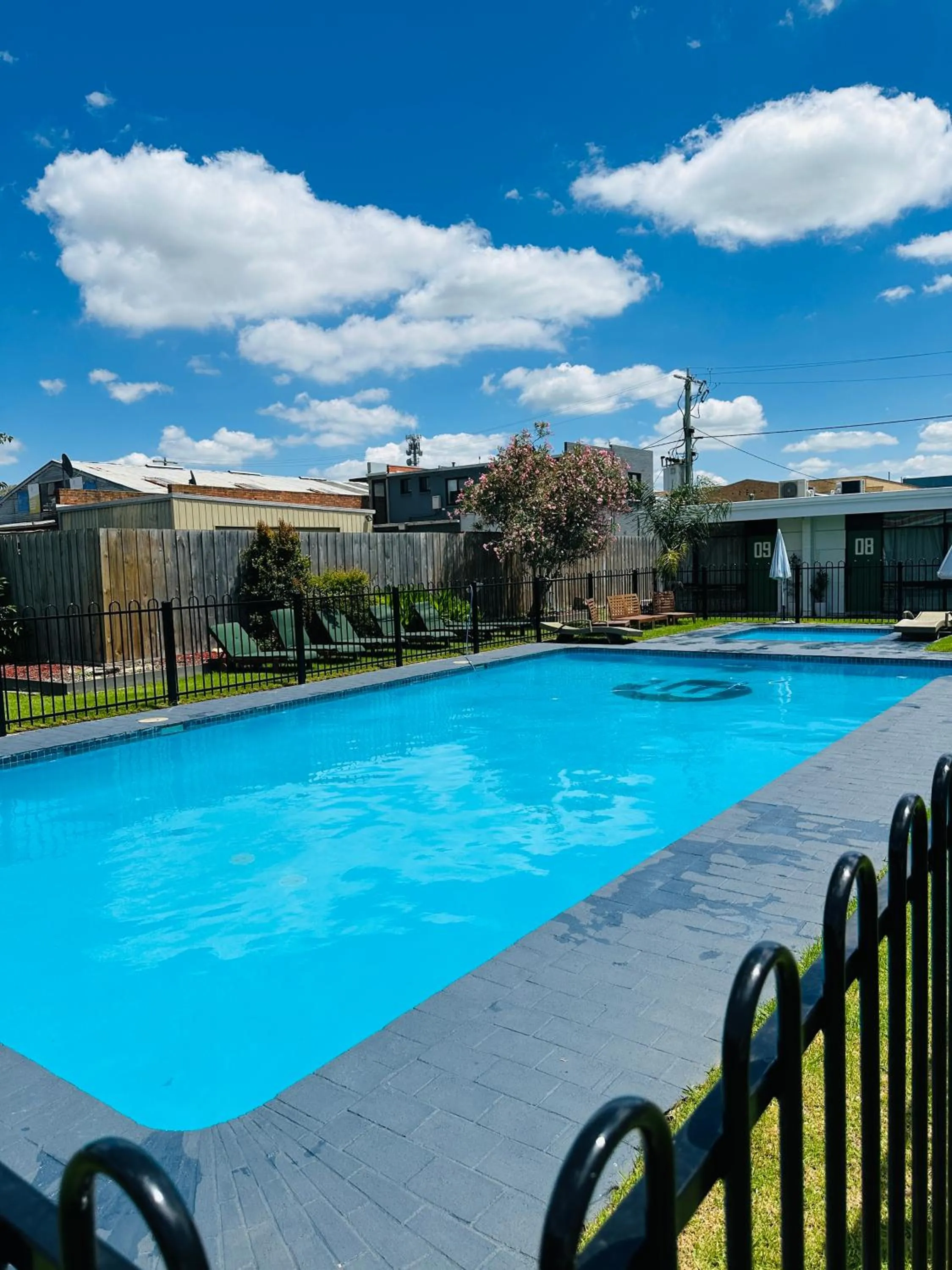 Swimming pool in m hotel