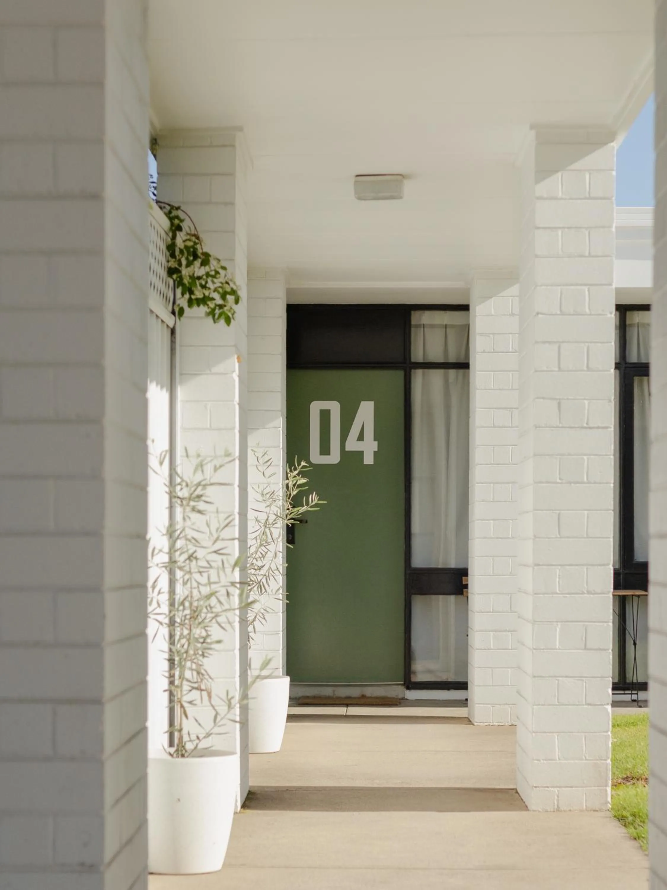 Property building in m hotel